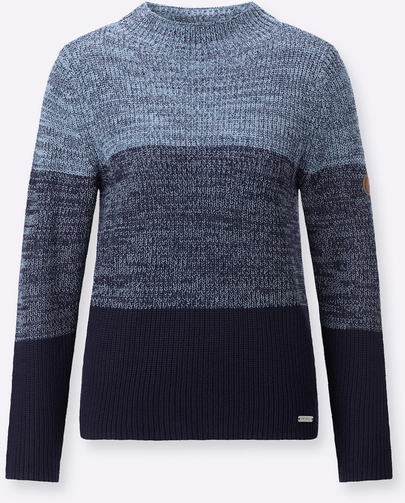 Casual Looks Strickpullover »Stehkragen-Pullover«