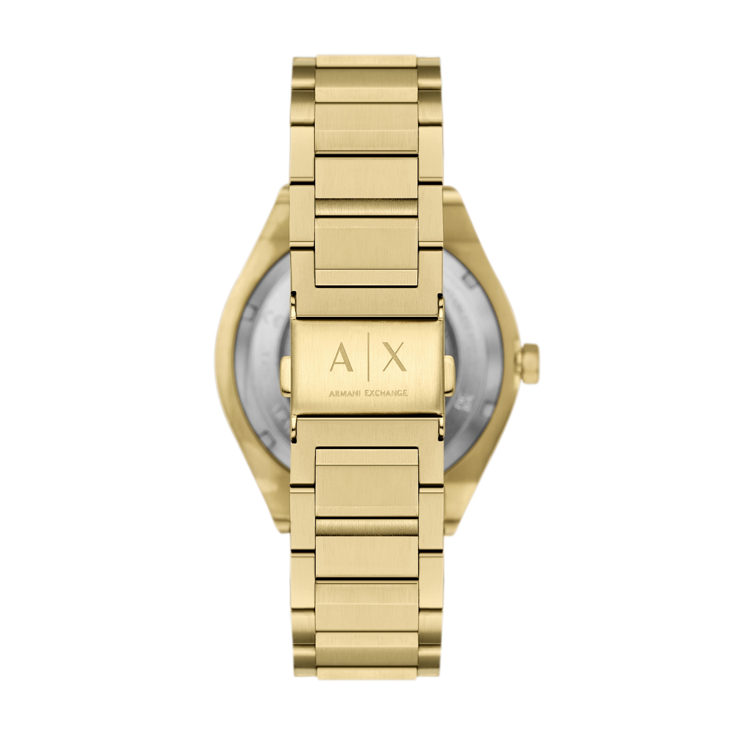 ARMANI EXCHANGE Automatikuhr »SYNC« Armbanduhr, Herrenuhr, Edelstahlarmband, analog, 12/24-Std.-Anzeige