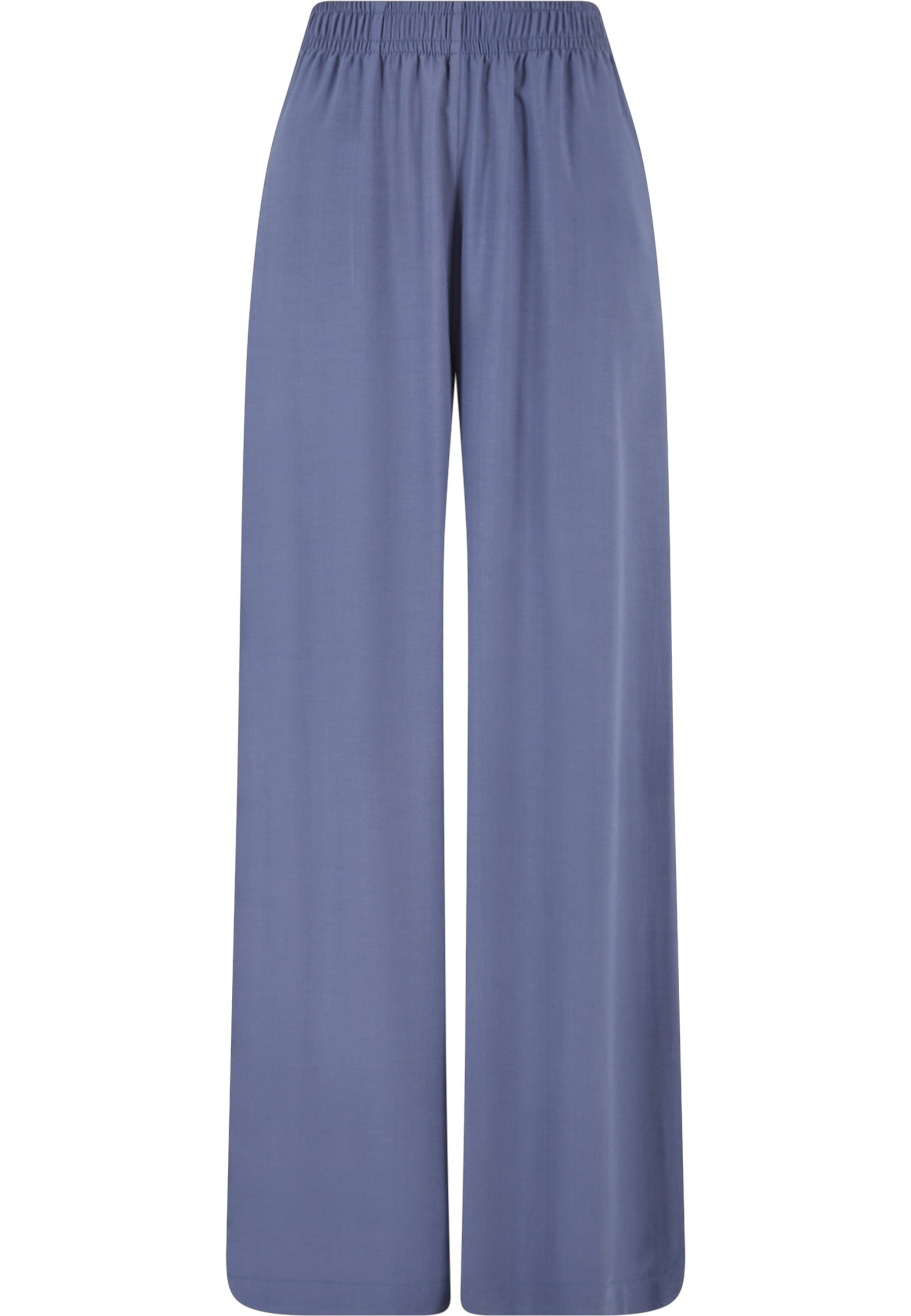 URBAN CLASSICS Stoffhose »Urban Classics Damen Ladies Wide Leg Viscose Pants«