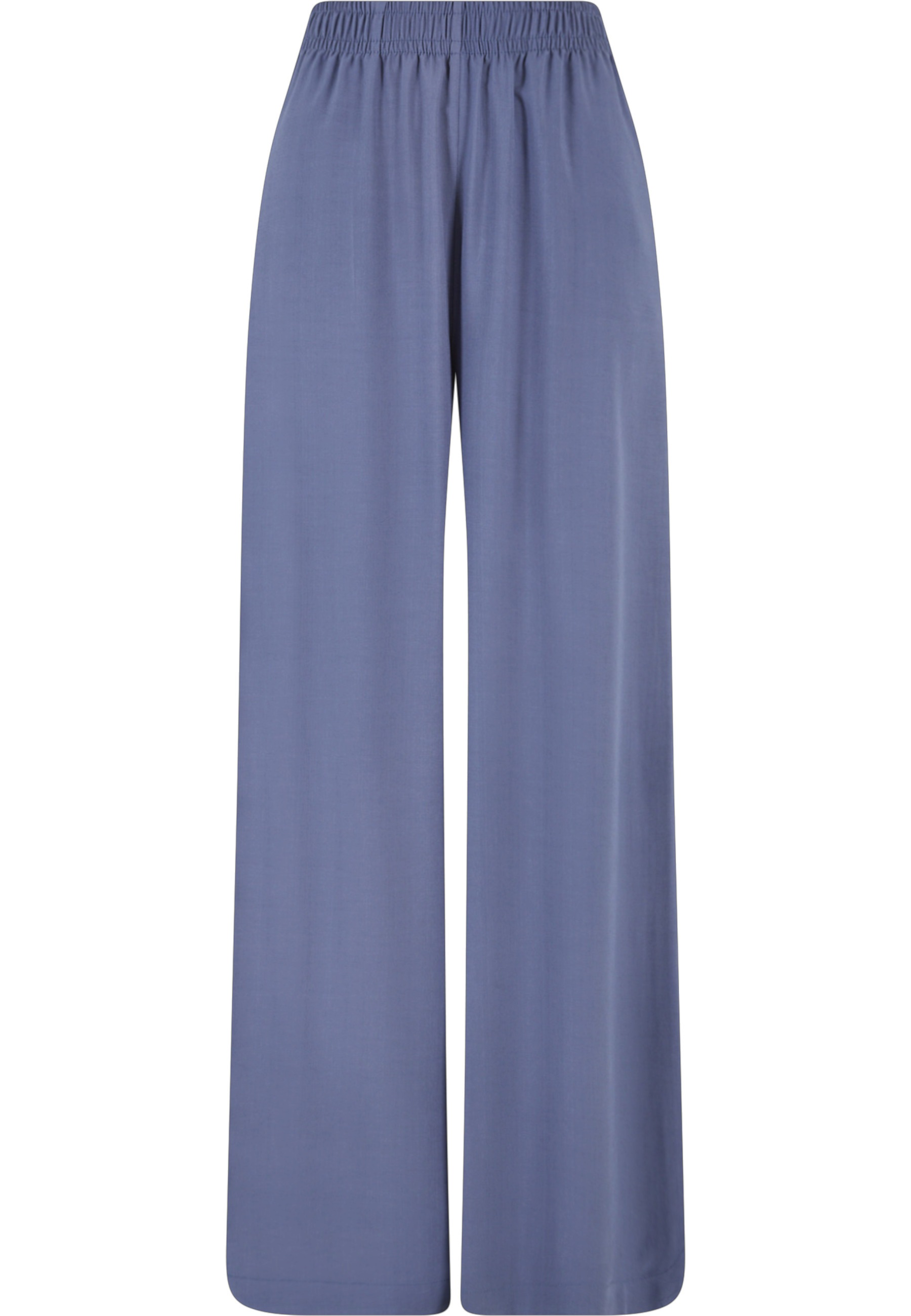 URBAN CLASSICS Stoffhose "Urban Classics Damen Ladies Wide Leg Viscose Pant günstig online kaufen