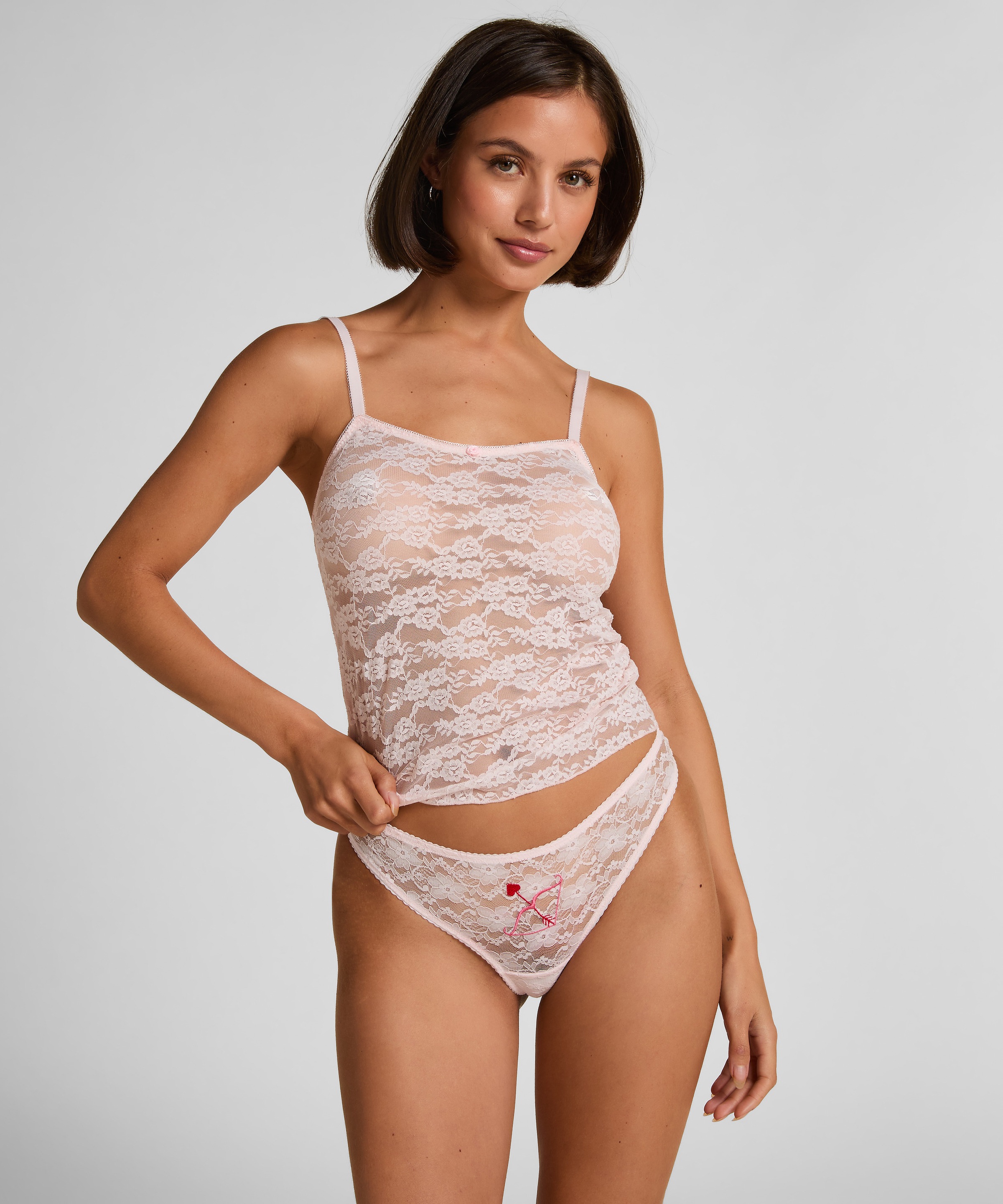 Hunkemöller String "Valentins-String 3er-Pack Geschenkset"