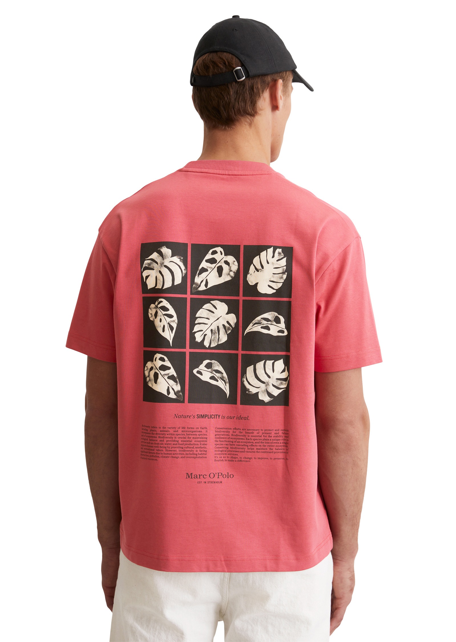 Marc O'Polo T-Shirt »mit großem Rückenprint«