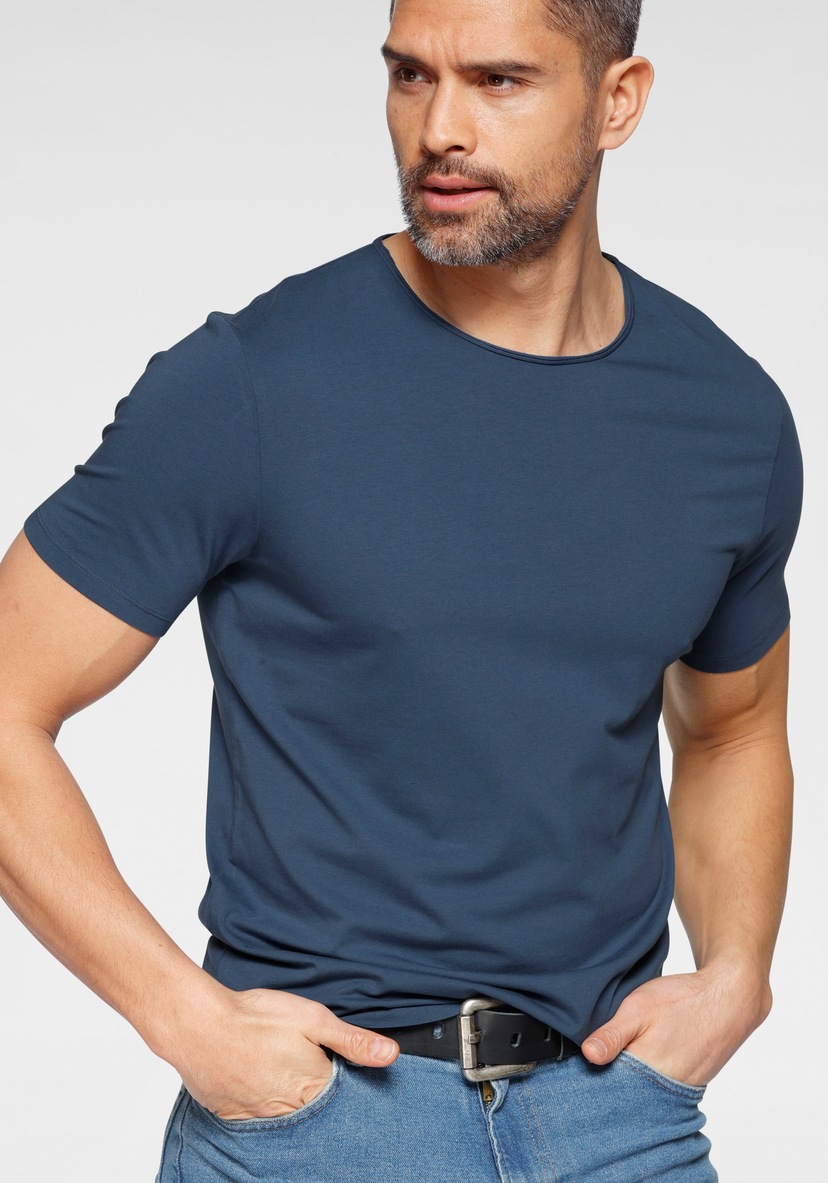 OLYMP T-Shirt »Level Five | hohem Leinenanteil ▷ für fit«, body mit BAUR