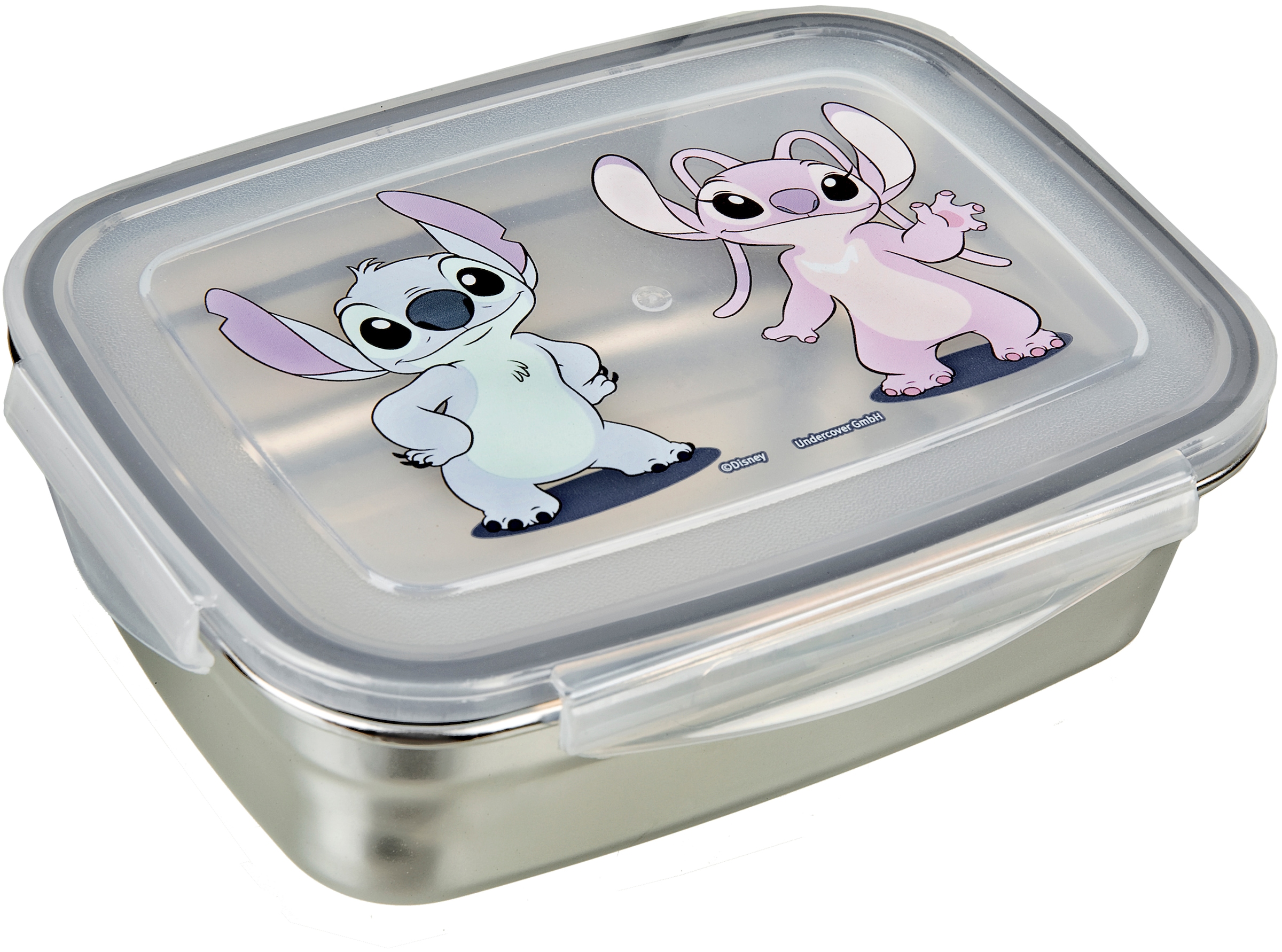 UNDERCOVER Lunchbox »mit Trinkflasche, Stitch« Set, 2 tlg.