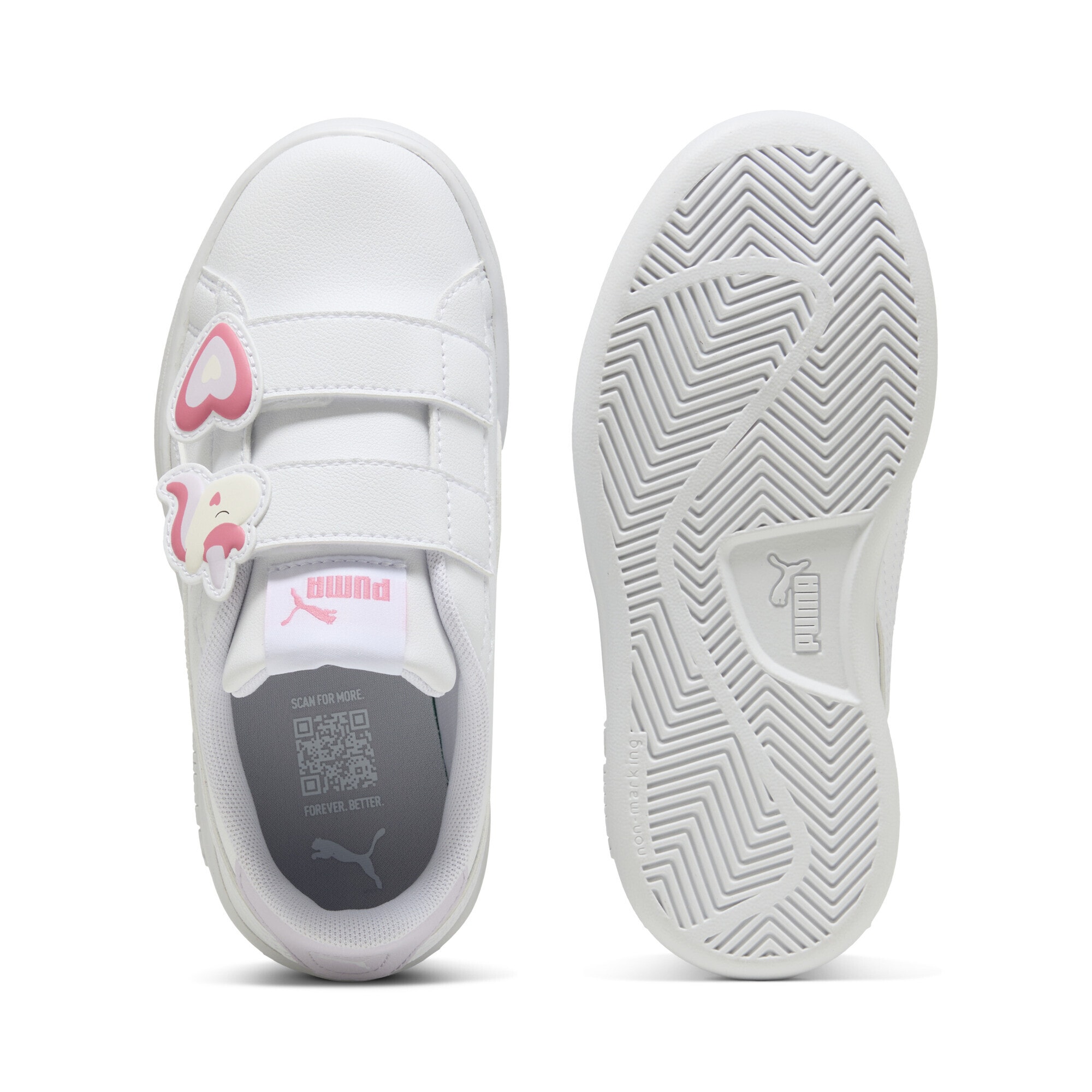 PUMA Sneaker »PUMA Smash 3.0 Badges Sneakers Mädchen«