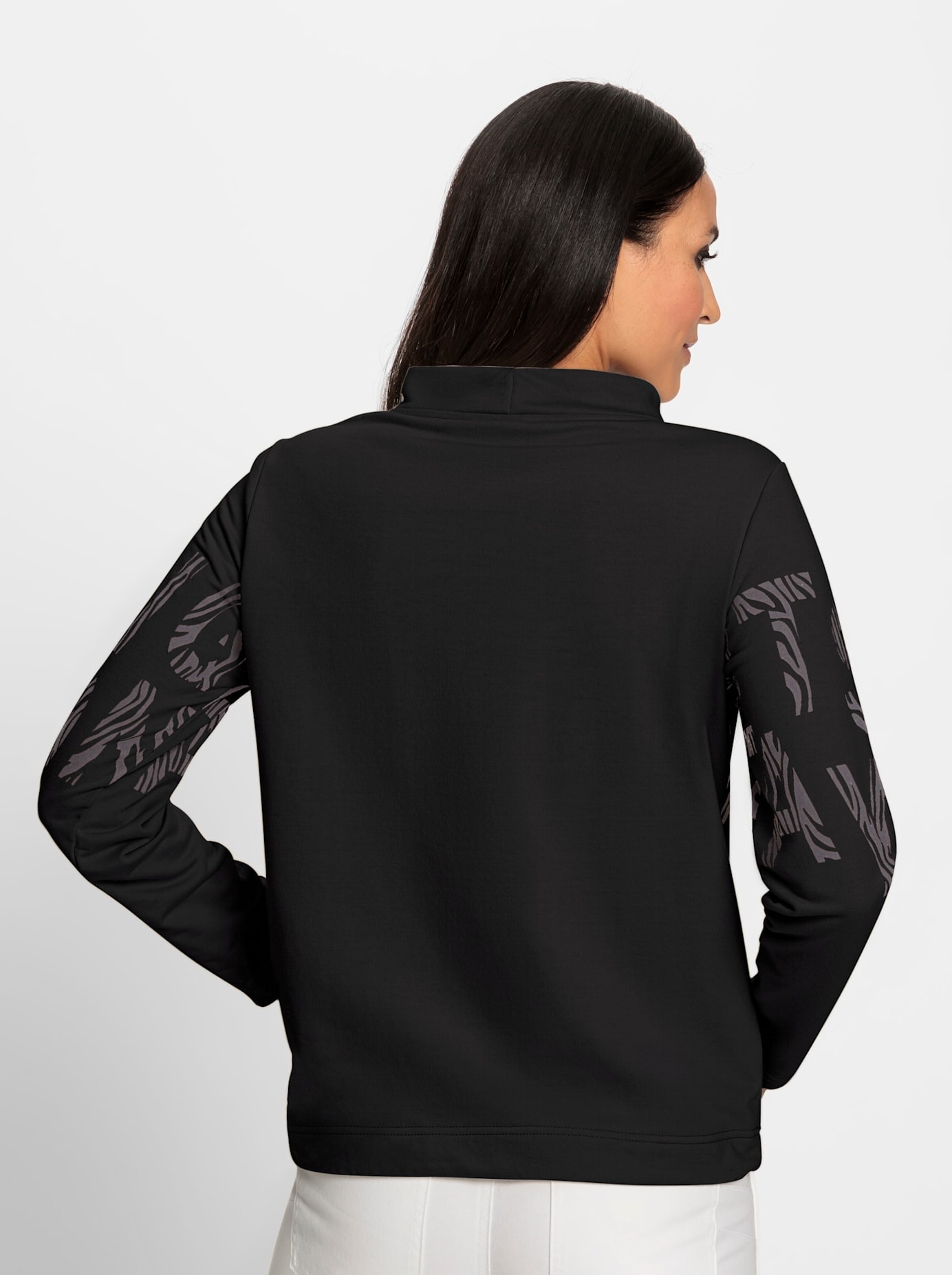 heine Stehkragenshirt »Shirt«, (1 tlg.)