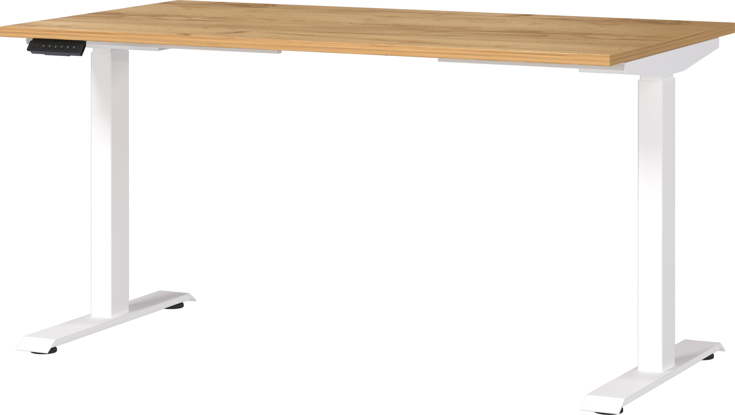 GERMANIA Schreibtisch »Jet, elektrisch höhenverstellbar«, moderne Farbvariationen, Breite 120/140/160/180 cm, Made in Germany