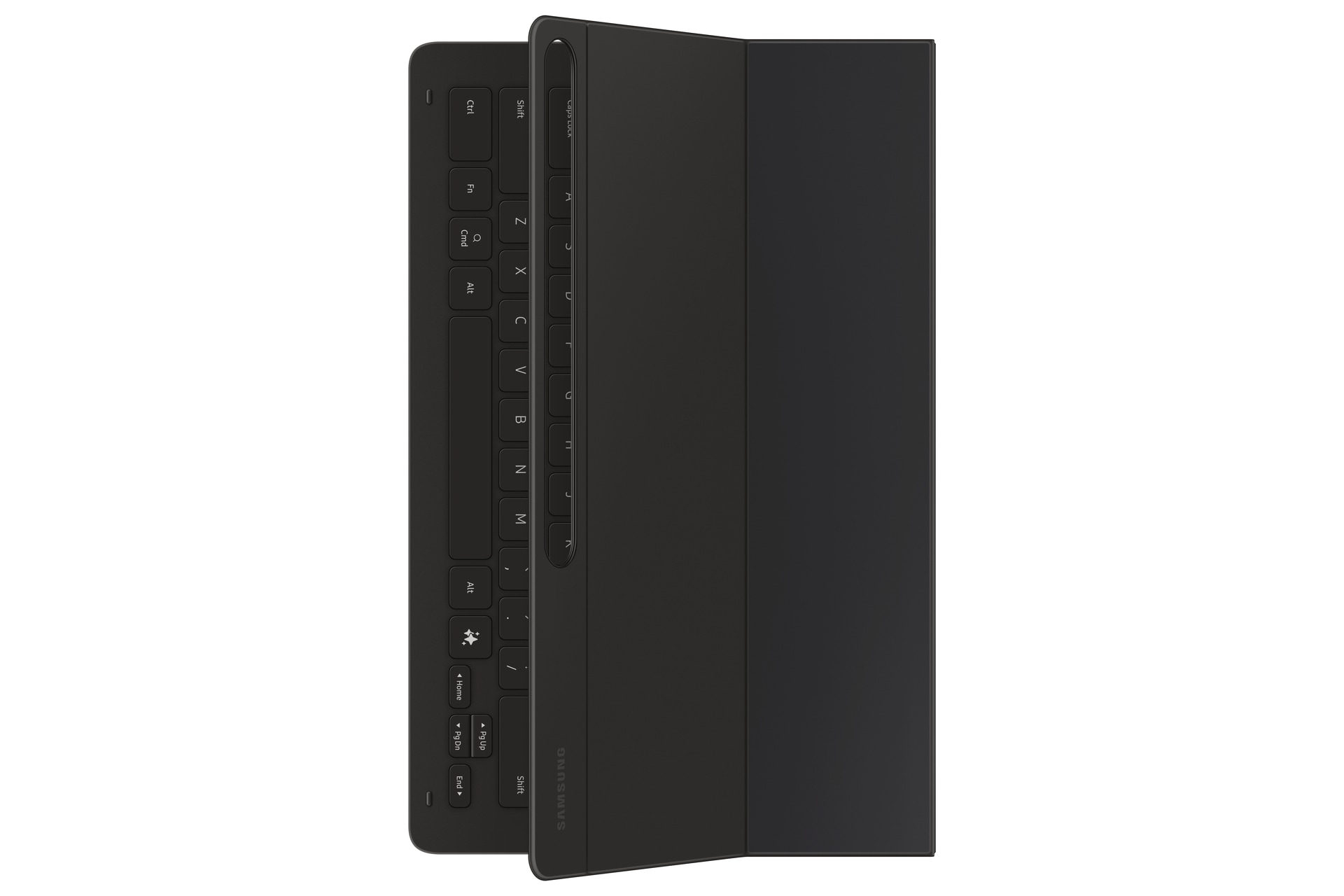 Samsung Tablet-Tastatur »Book Cover Keyboard Slim für Galaxy Tab S10 FE+«, (Funktionstasten)