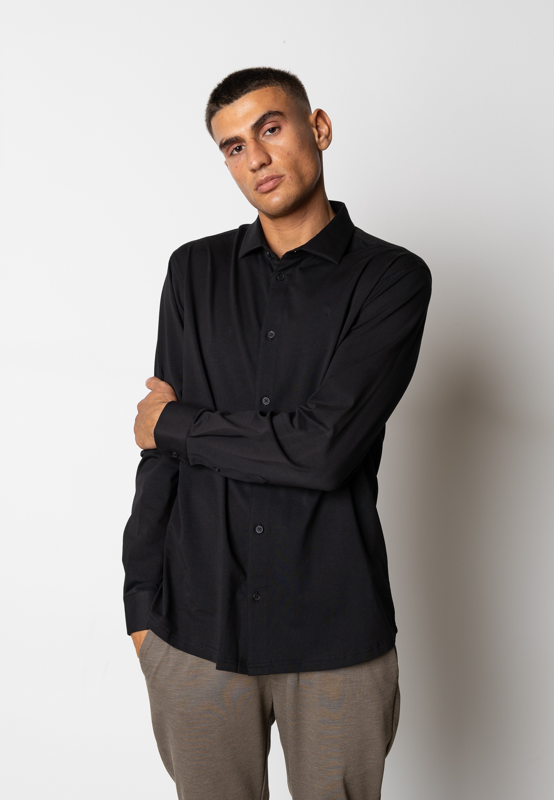Clean Cut Copenhagen Langarmhemd »Clean Cut Copenhagen Clean Formal Stretch Shirt L/S« 1 Stk.