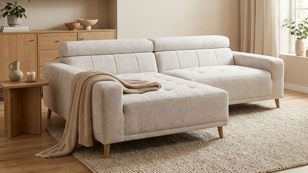 OTTO home "Greevy 248 x 172 cm mit Steppungen, für gängige Saugroboter geeignet" Kopfteile verstellbar, aus pflegeleichtem, weichem Luxus-Microfaser