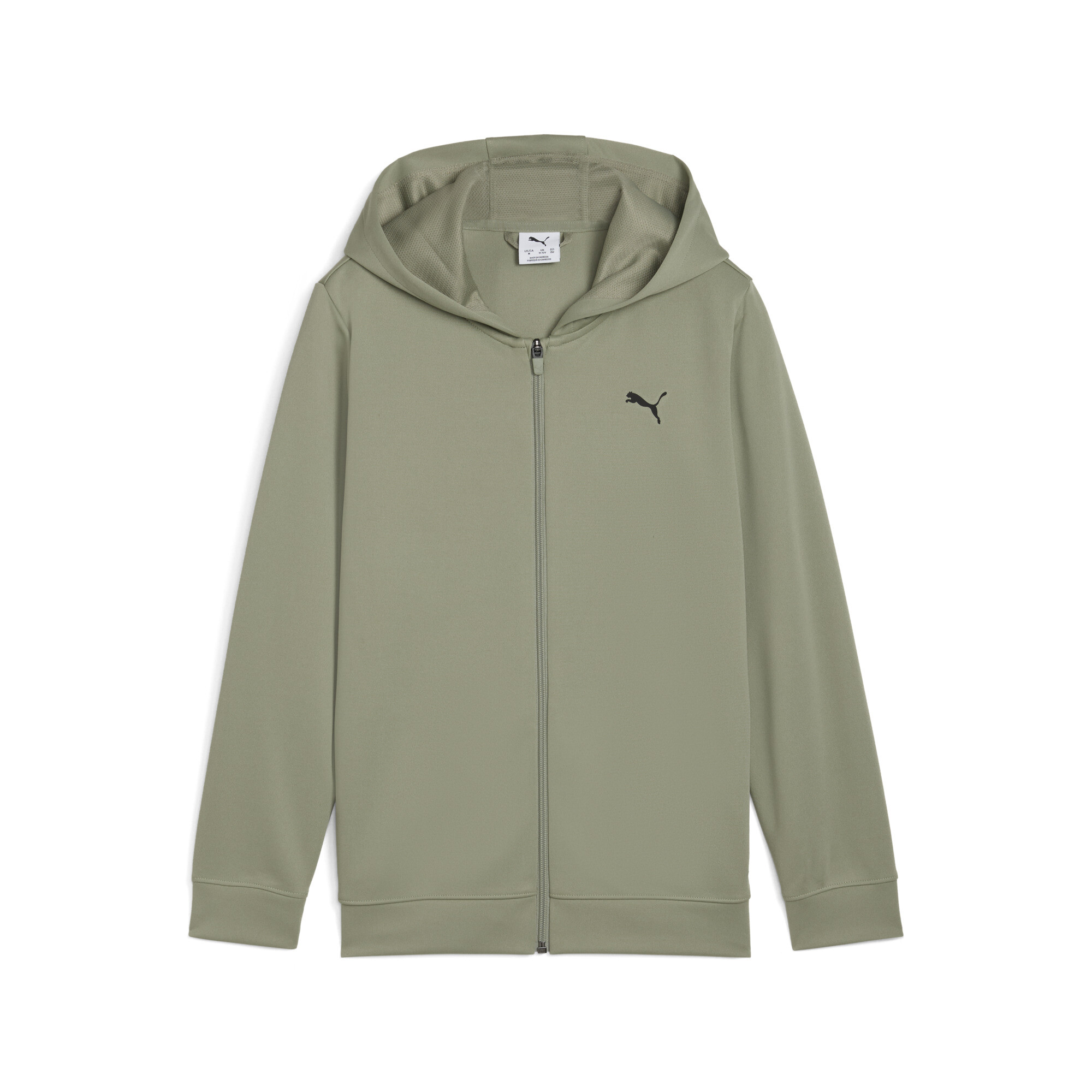 Puma Kapuzensweatjacke "Tad Ess Full Zip Jacket B" Mit Kapuze, Für Jugendliche, Für Sportliche Aktivitäten Und Alltag