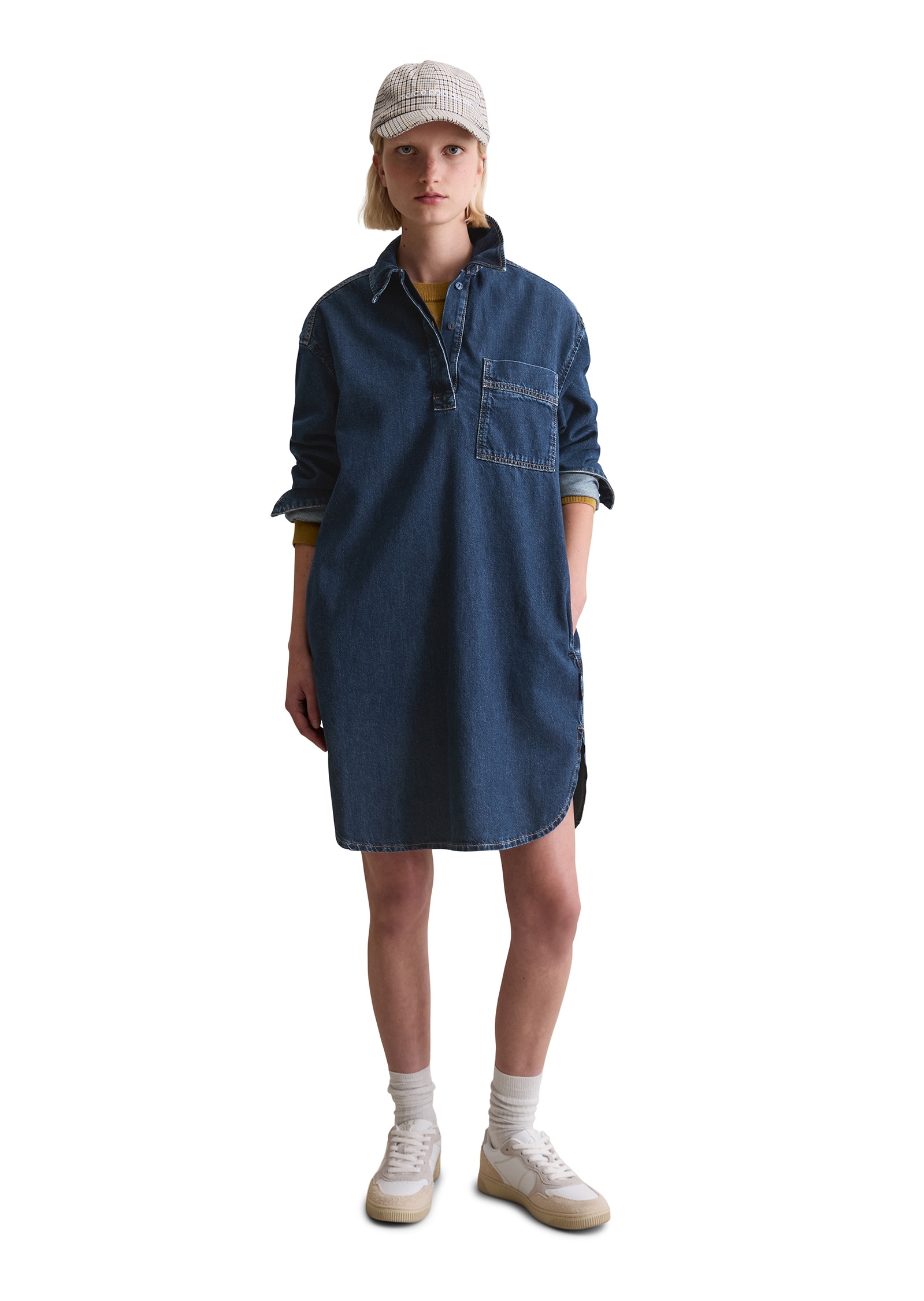 Marc O'Polo DENIM Jeanskleid »aus reiner Bio-Baumwolle«