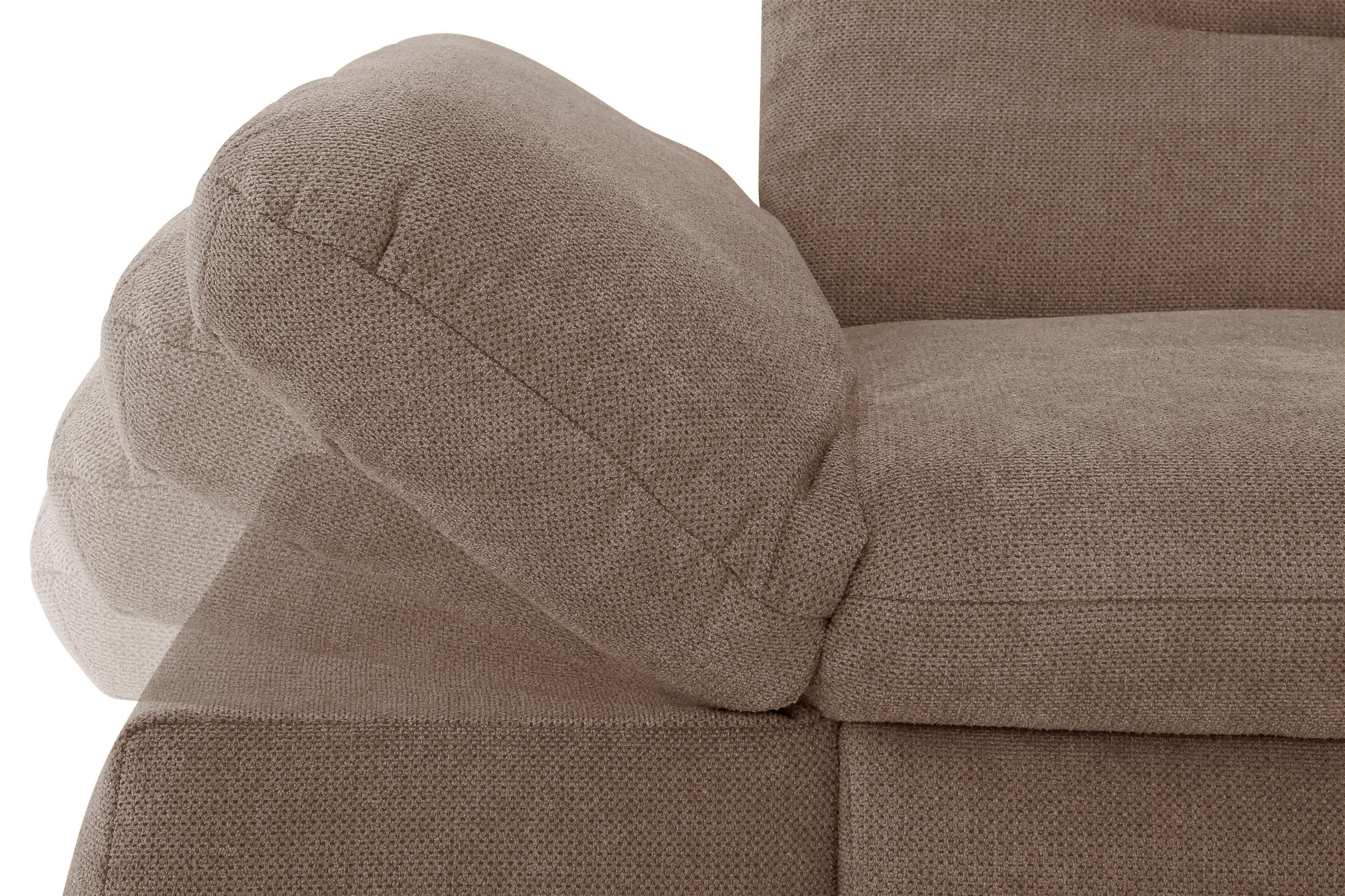 INOSIGN Ecksofa »Avesa L-Form«, Wahlweise mit Armteilvertsellung und Bettfunktion, B/T/H: 300/172/80cm