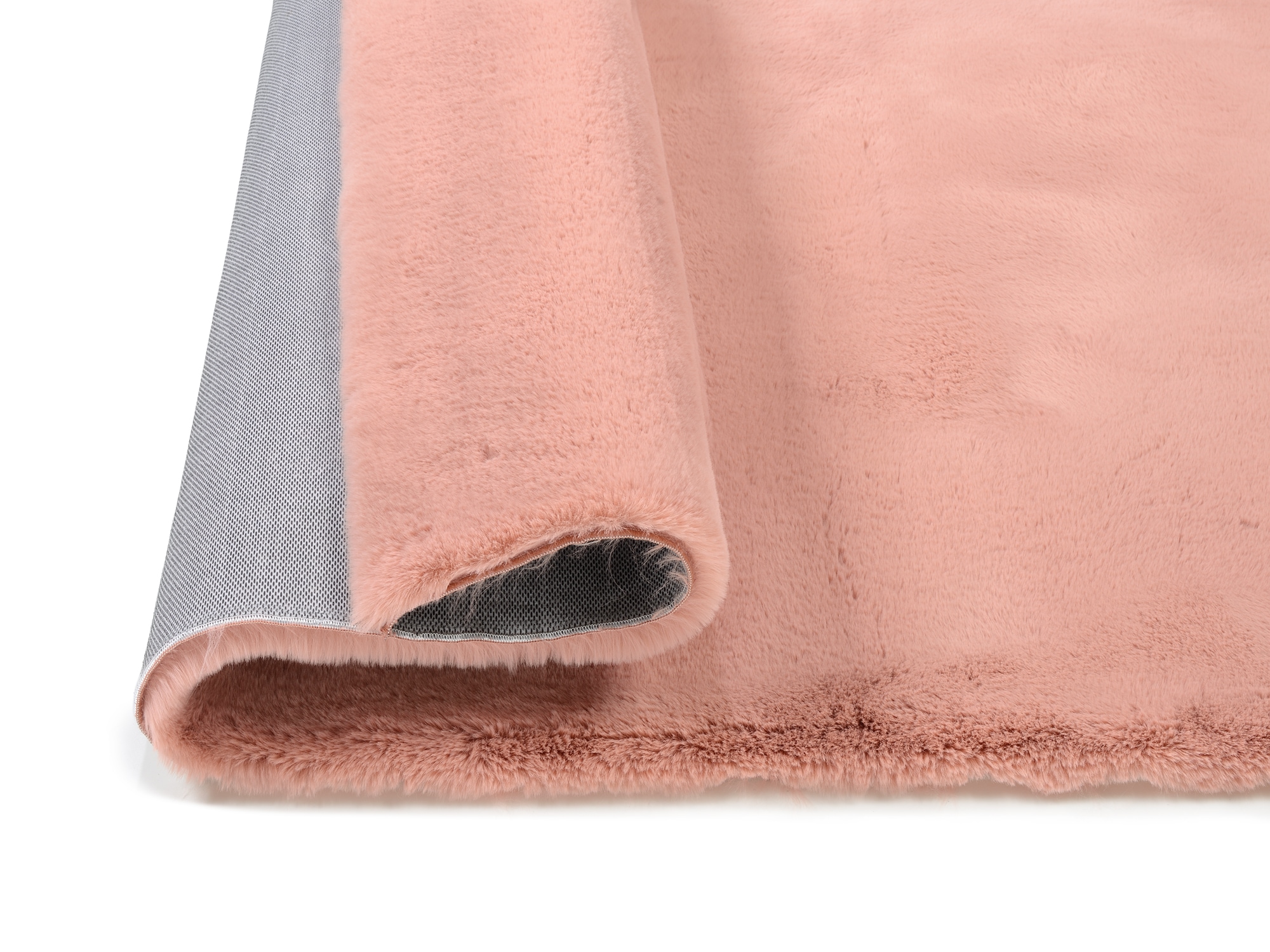 OCI DIE TEPPICHMARKE Hochflor-Teppich »ROCKY SOFT«, rechteckig, 35 mm Höhe, Kunstfell, weich, kuschelig, maschinell gewebt, Kaninchen Haptik