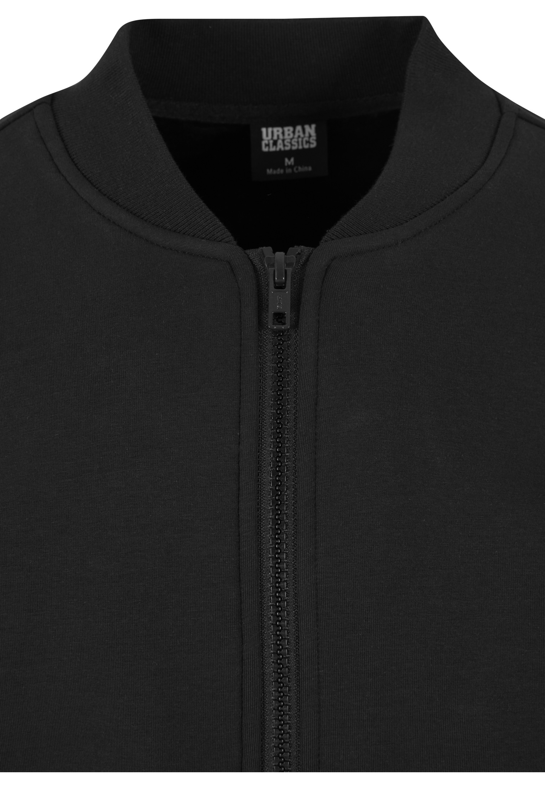 URBAN CLASSICS Collegejacke »Urban Classics Herren Cozy College Jacket« 1 Stk. tlg. ohne Kapuze