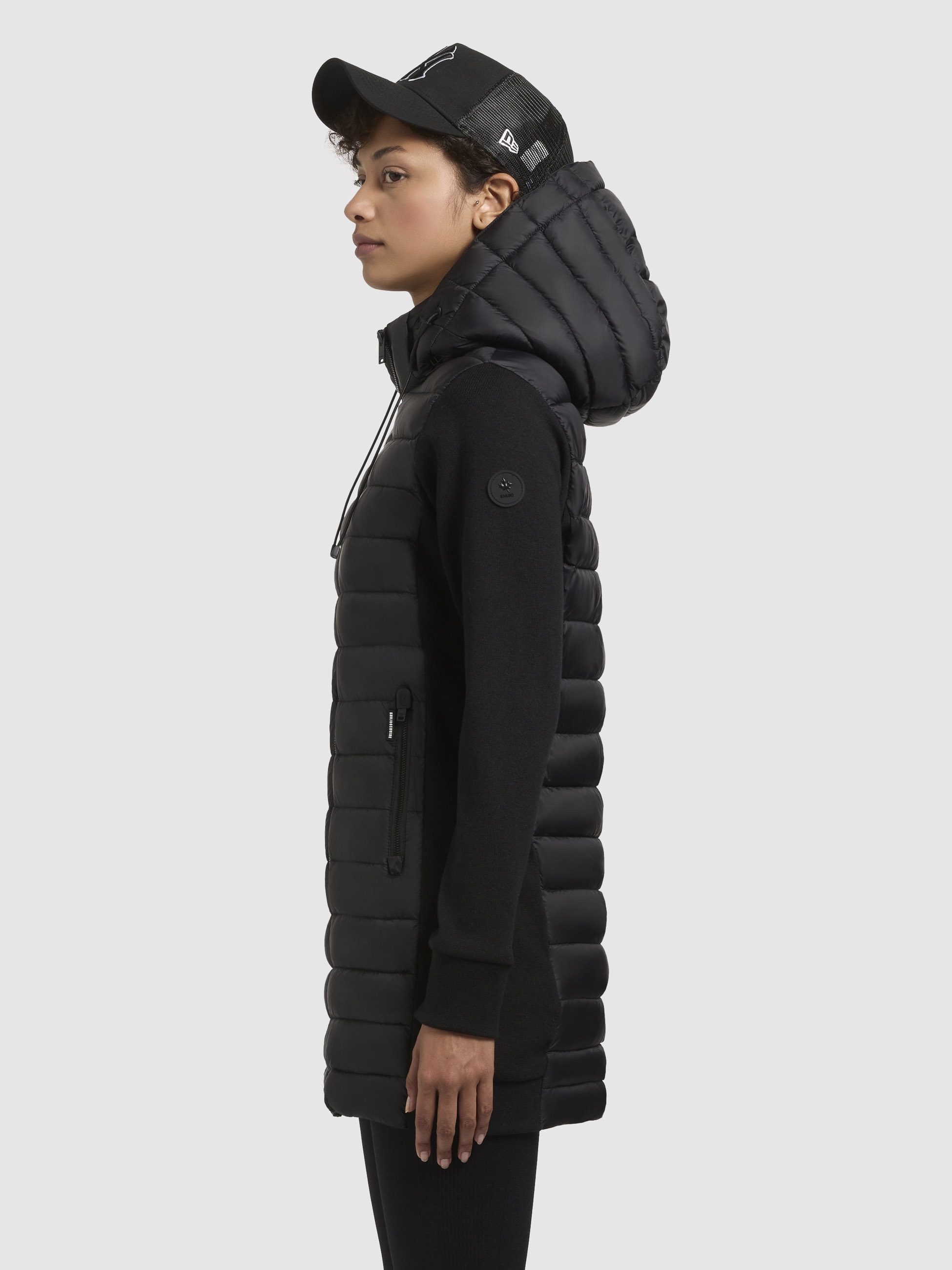 khujo Steppjacke »ETELE«, mit Kapuze
