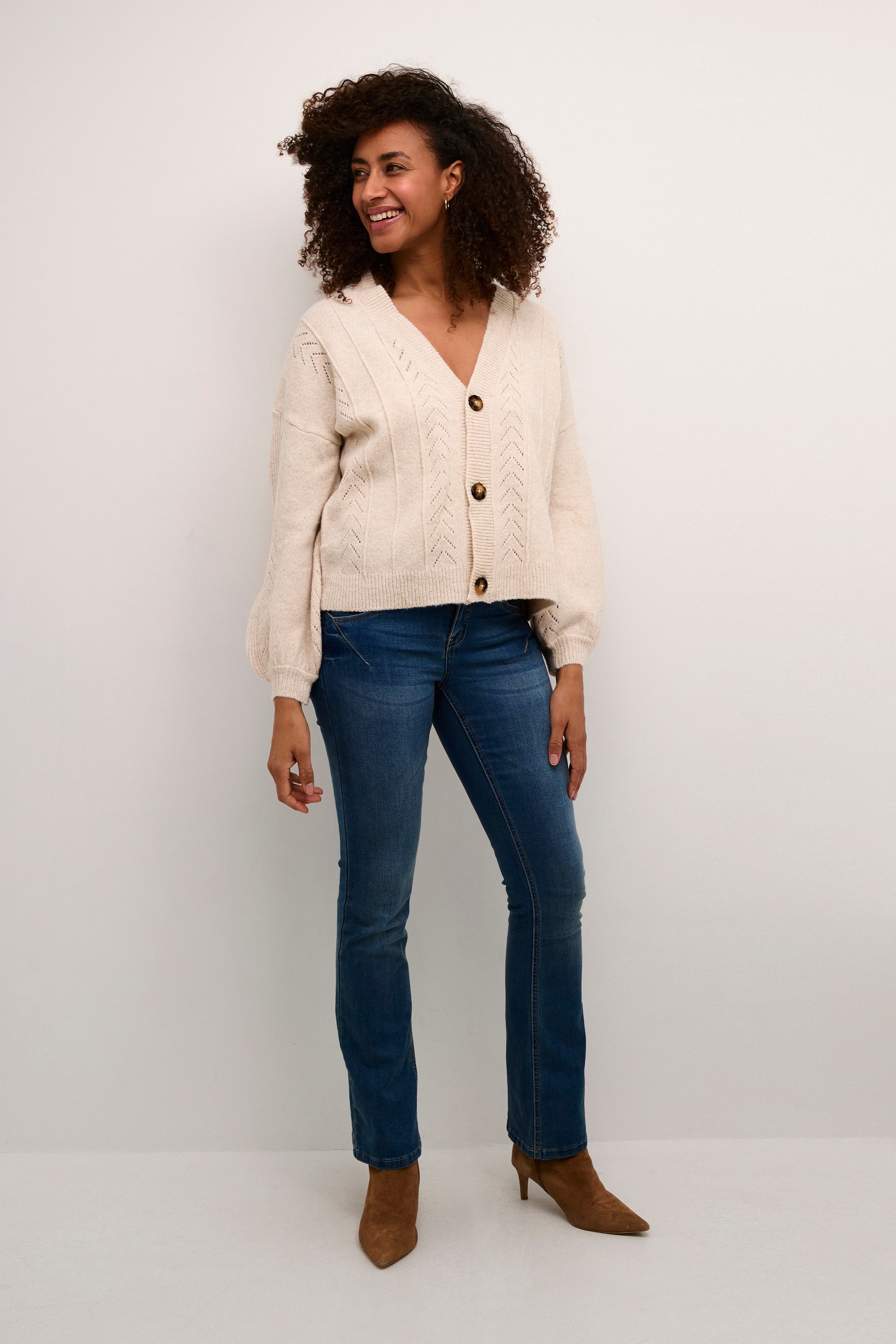 Cream Strickjacke »Damen Strickjacke CRHoliday«