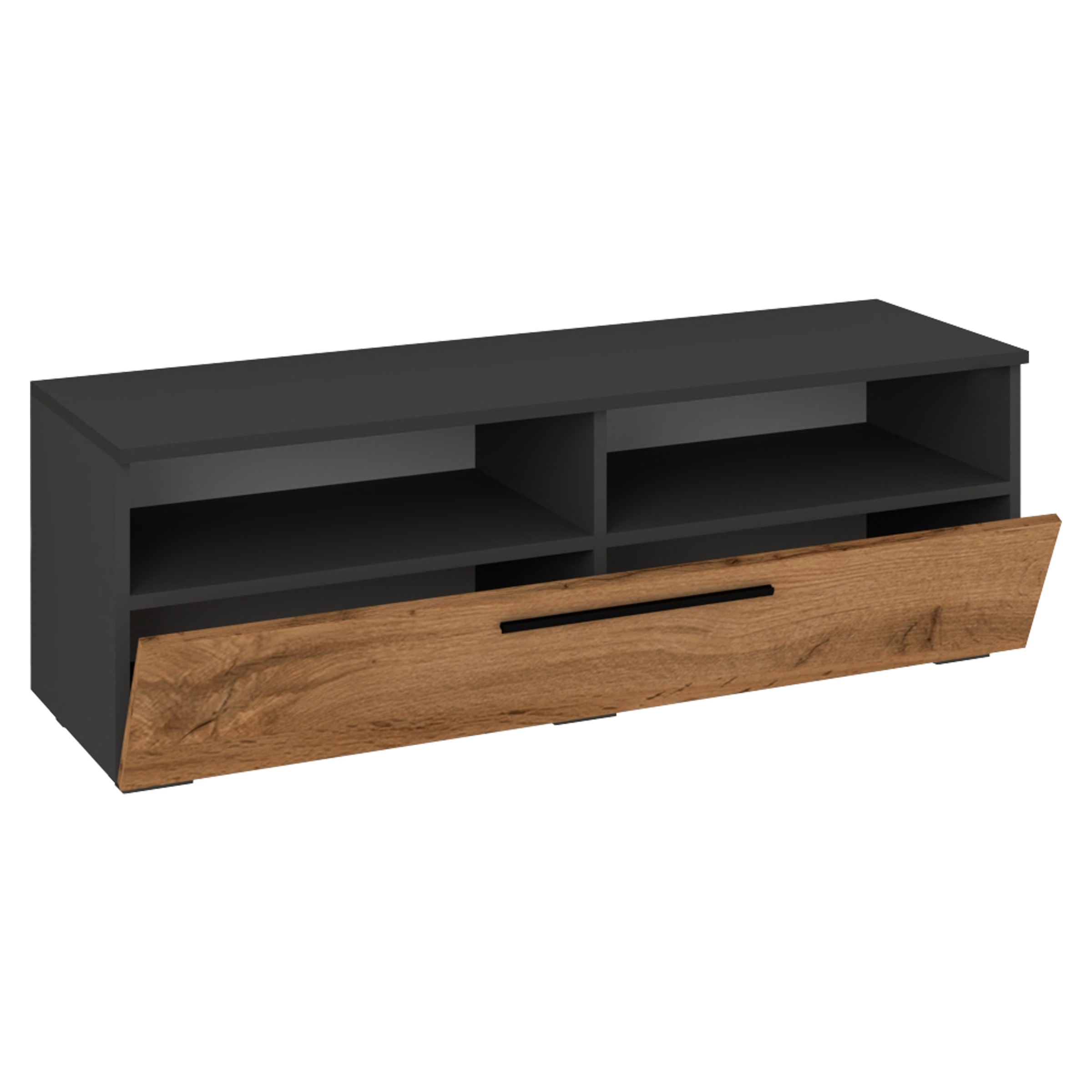 VCM TV-Board »VCM TV Möbel | Lowboard | Fernsehschrank mit ausreichend Stauraum | Maße H. 39 x B. 115 x T. 40 cm | Fernseh Möbel ¿ Arila XL«, (VCM Arila)