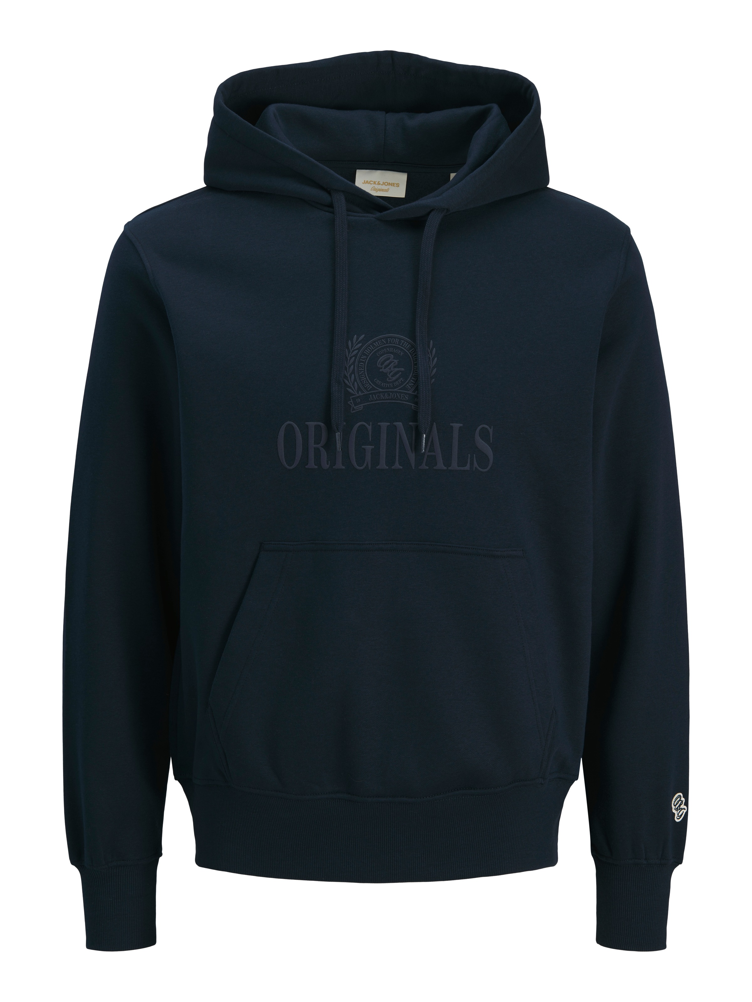 Jack & Jones Kapuzensweatshirt »JORFREDERIKSBERG MONOGRAM SWEAT HOOD SN«, Baumwollmischung, relaxed fit
