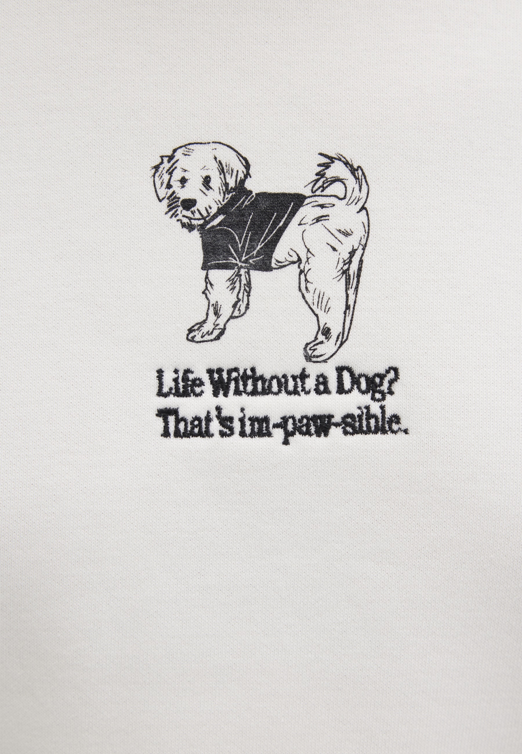 Mavi Rundhalspullover »DOG PRINTED SWEATSHIRT« Sweatshirt Rundhals