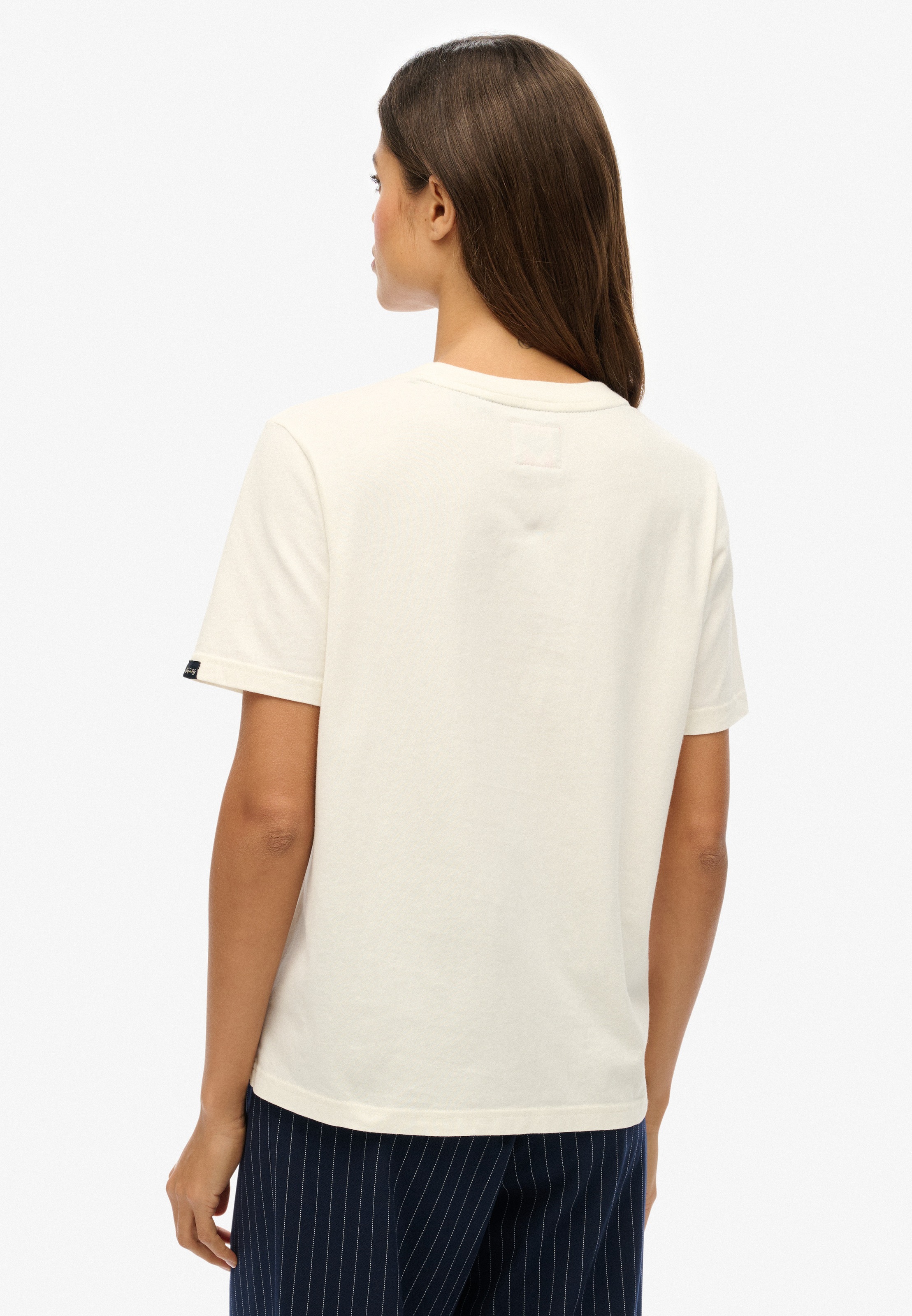 Superdry Print-Shirt "BRAND MARK RELAXED TEE" günstig online kaufen