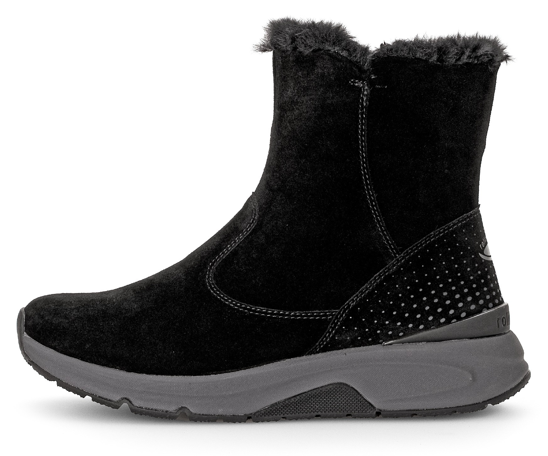 Thumbnail - Gabor Rollingsoft Winterboots, Keilabsatz, Stiefelette mit der typischen rollingsoft-Laufsohle