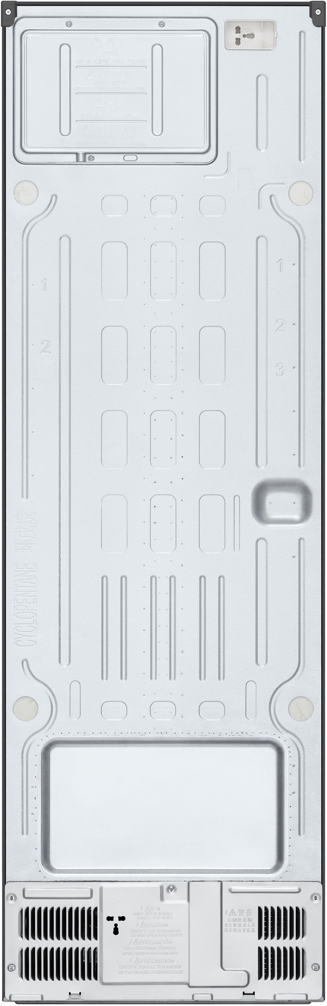 LG Kühlschrank »GLM71MCCSX«, Larder & Freezer