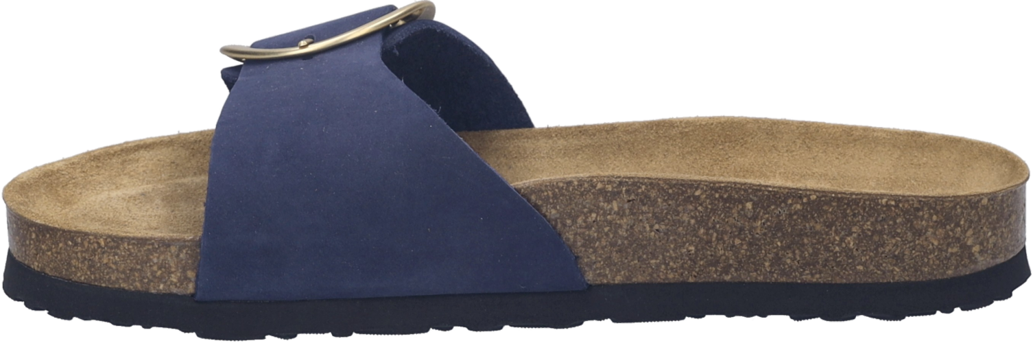 Josef Seibel Pantolette »Hermine 14«  Schlupfschuh, Flats, Hausschuh mit vorgeformtem Fußbett, in Weite G