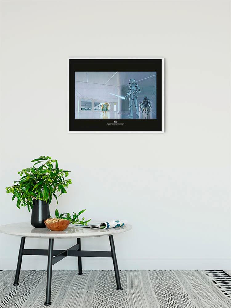 Komar Bild »Star Wars Classic RMQ Stormtrooper Hallway« Star Wars 1 Stk. tlg. Wandbild zur Dekoration im Kinderzimmer - ohne Rahmen