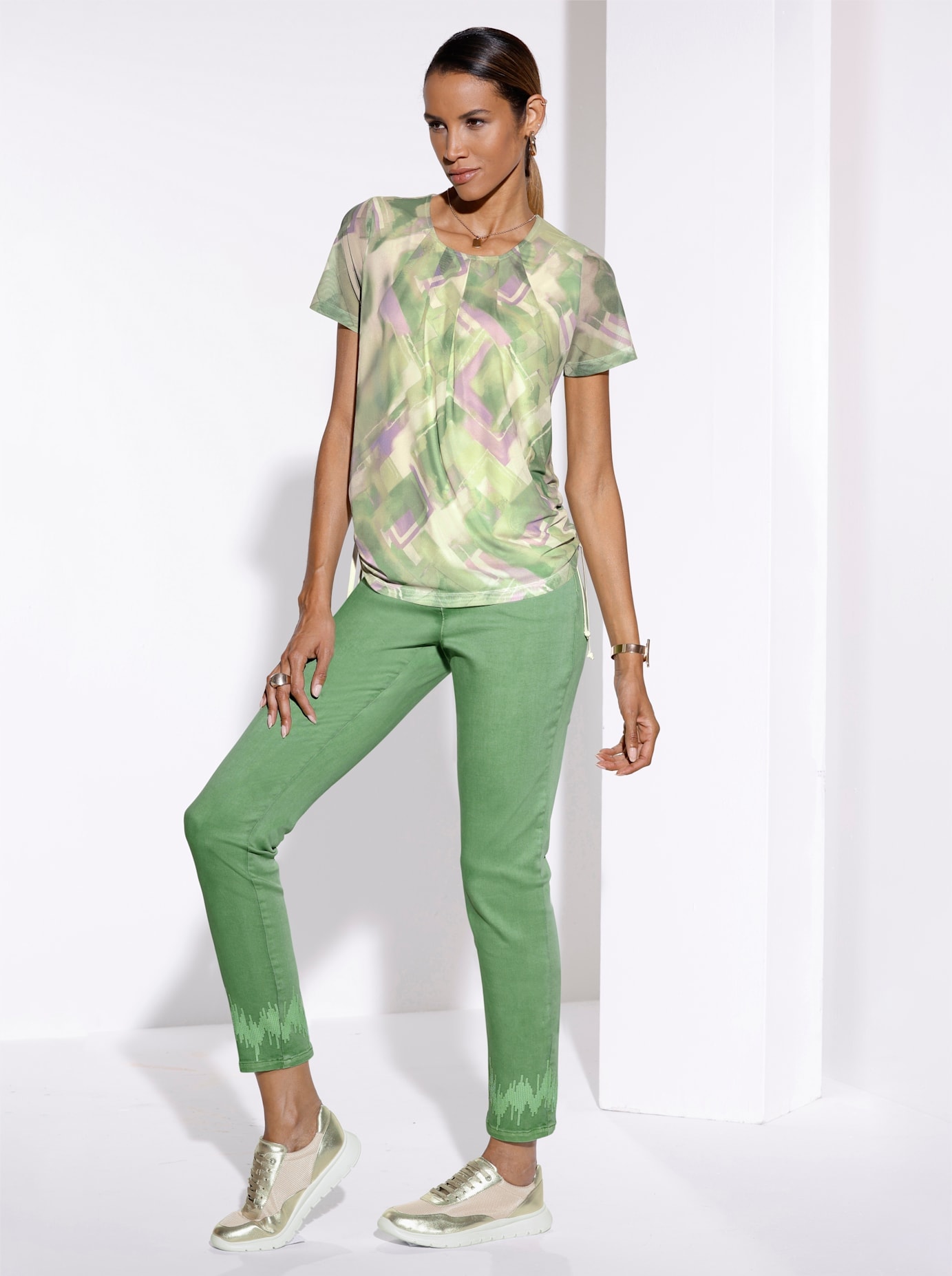 creation L Rundhalsshirt "Shirt", 1 tlg. günstig online kaufen