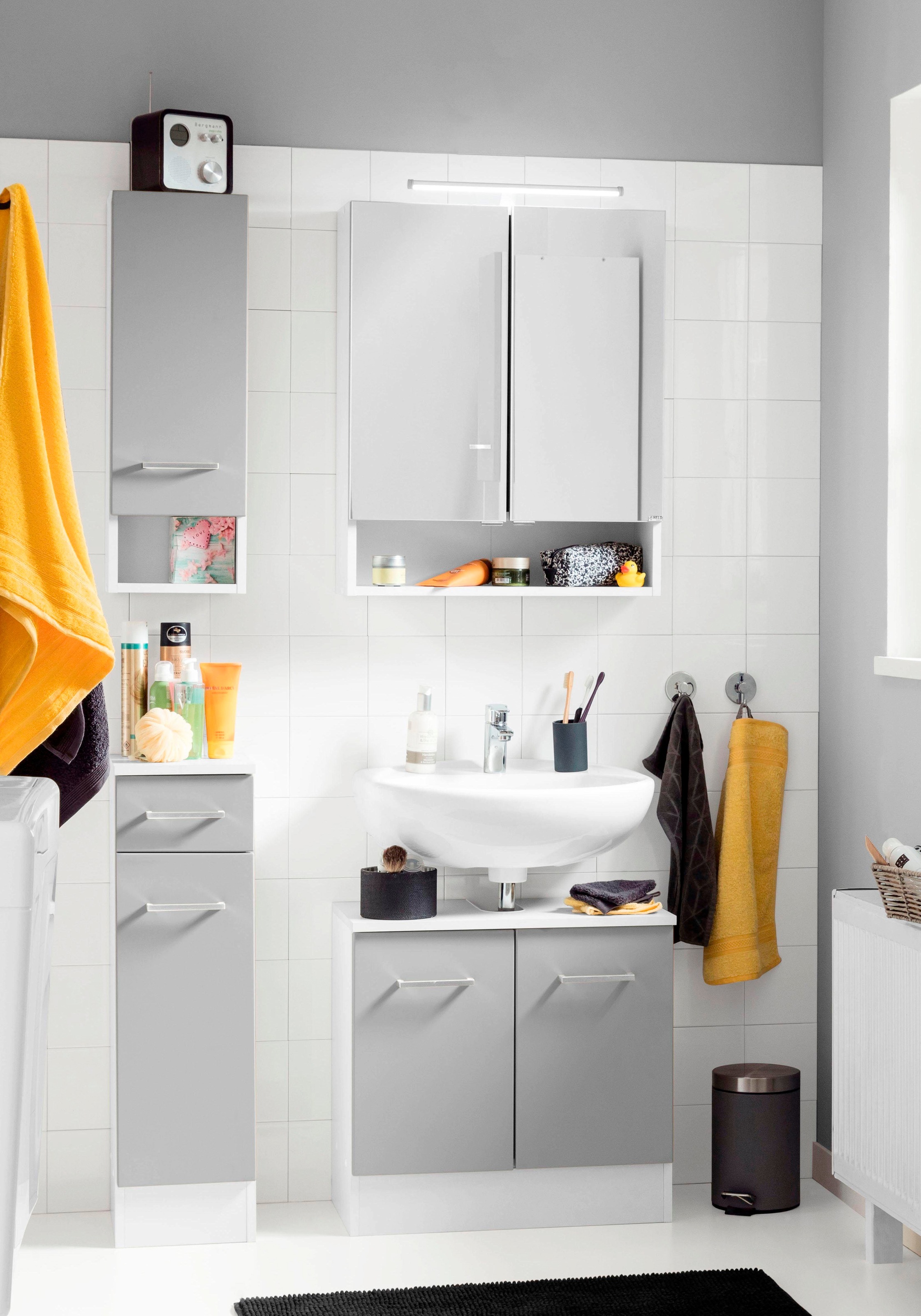 welltime Badmöbel-Set "Ribera" 4 Stk. tlg. günstig online kaufen