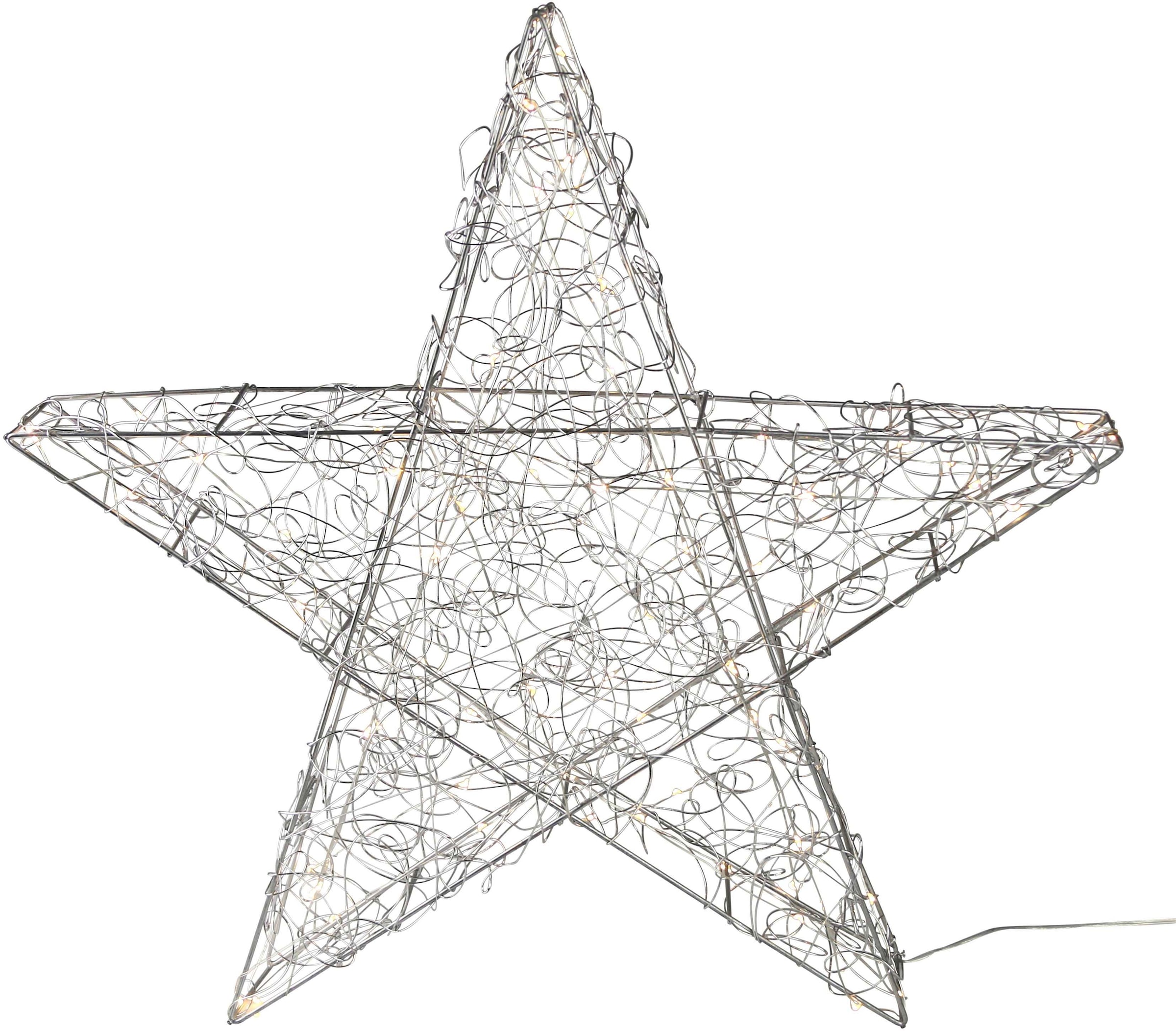 Weihnachtsstern kaufen Draht, | aus LED Stern, BAUR AM Design Weihnachtsdeko aussen