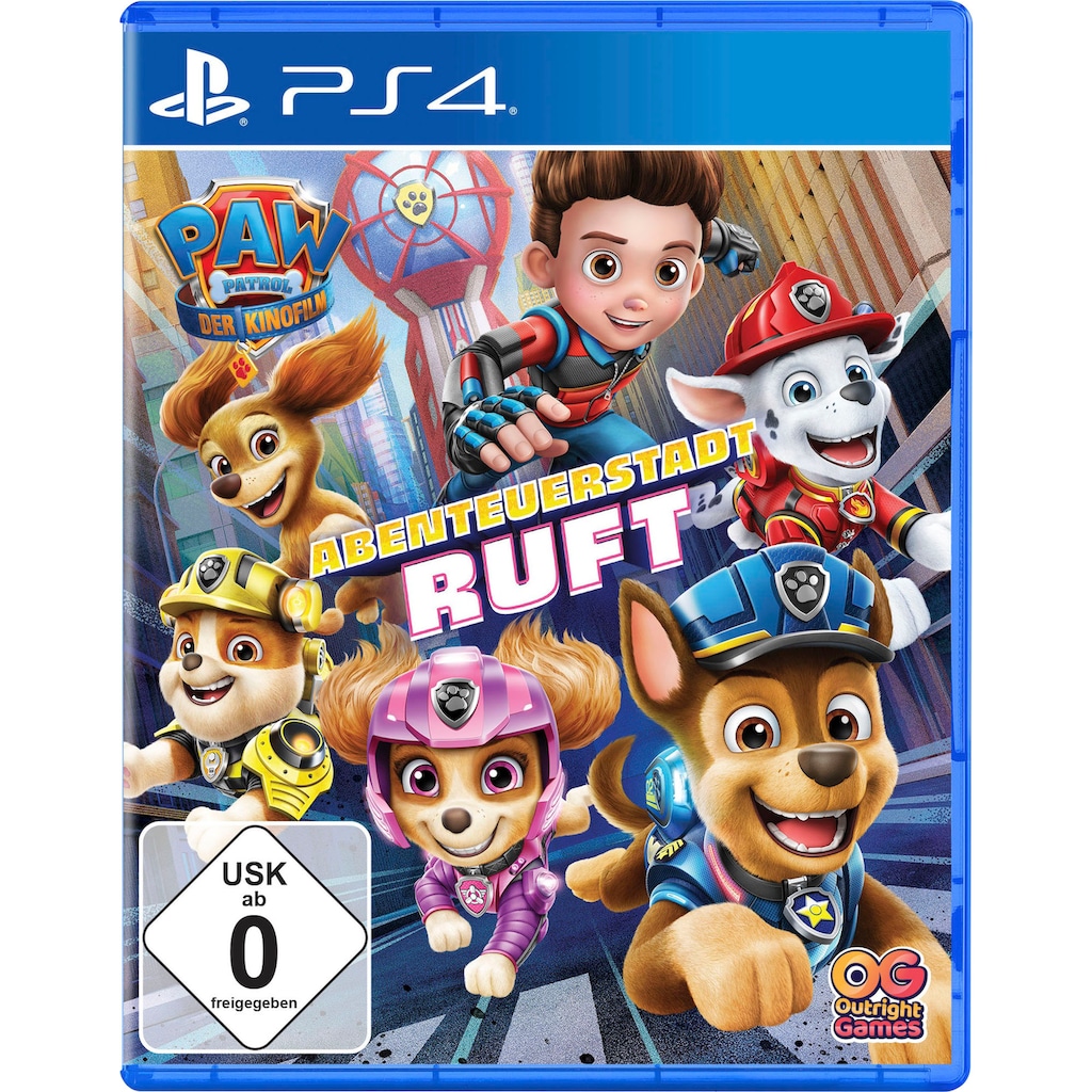 Bandai Spielesoftware »PAW Patrol - Der Kinofilm Abenteuerstadt ruft«, PlayStation 4