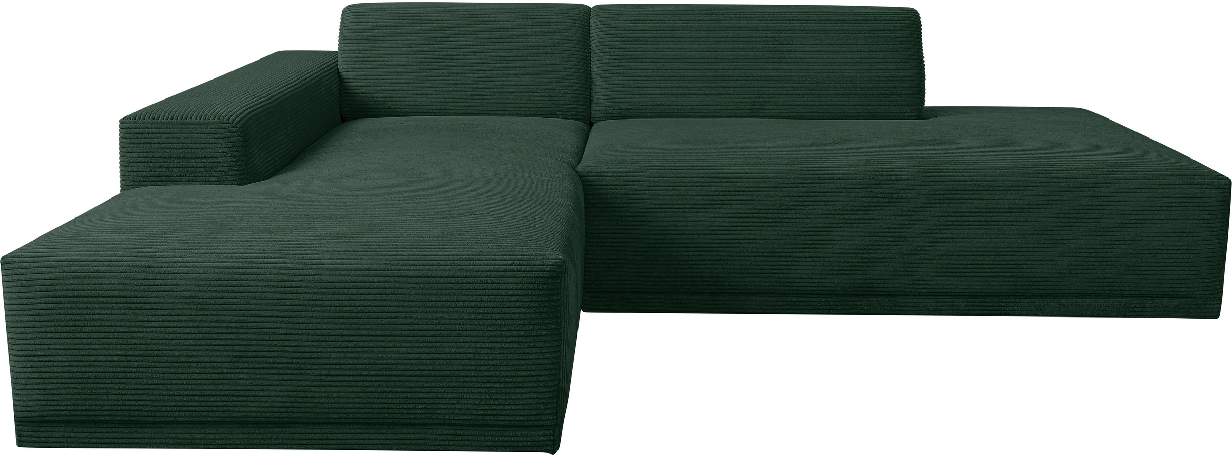 WERK2 Ecksofa "Apollo, hoher Sitzkomfort, aktuelles Design, Breite 264cm, L günstig online kaufen
