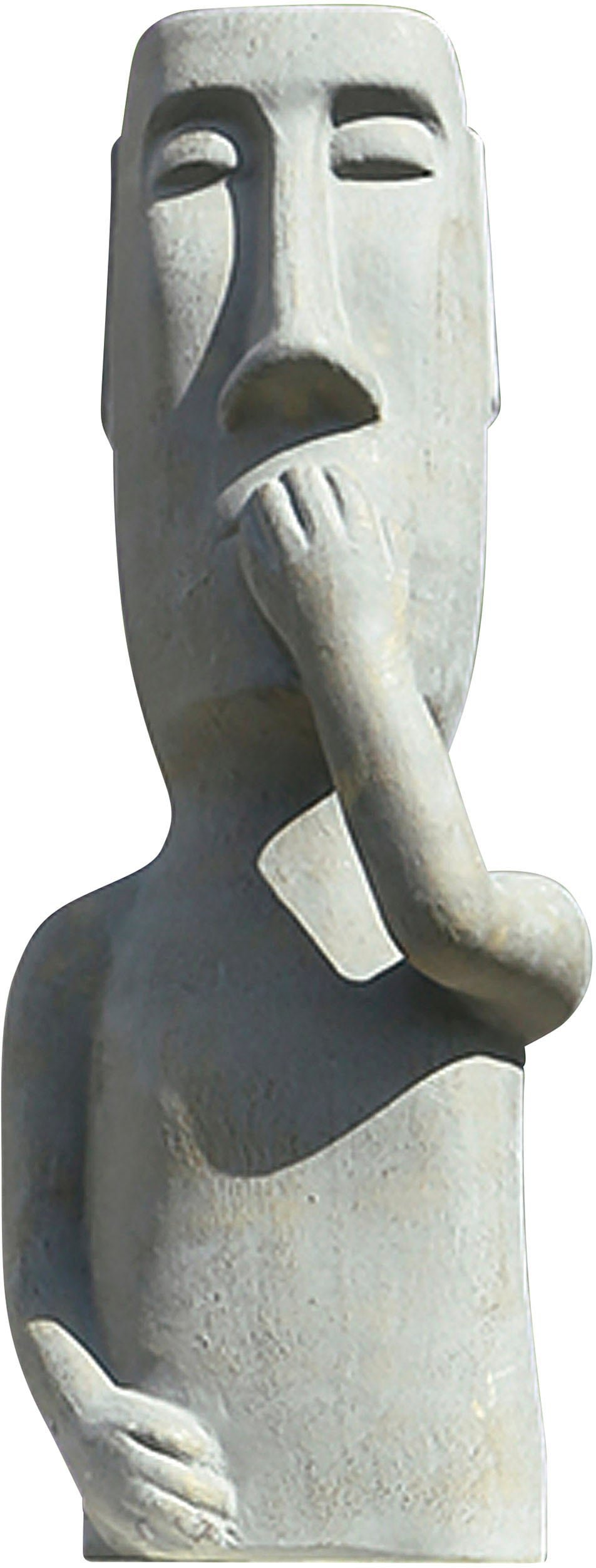 GILDE Dekofigur »Skulptur Nichts aus kaufen 65 sagen«, Keramik, cm, BAUR | Wohnzimmer Höhe Dekoobjekt