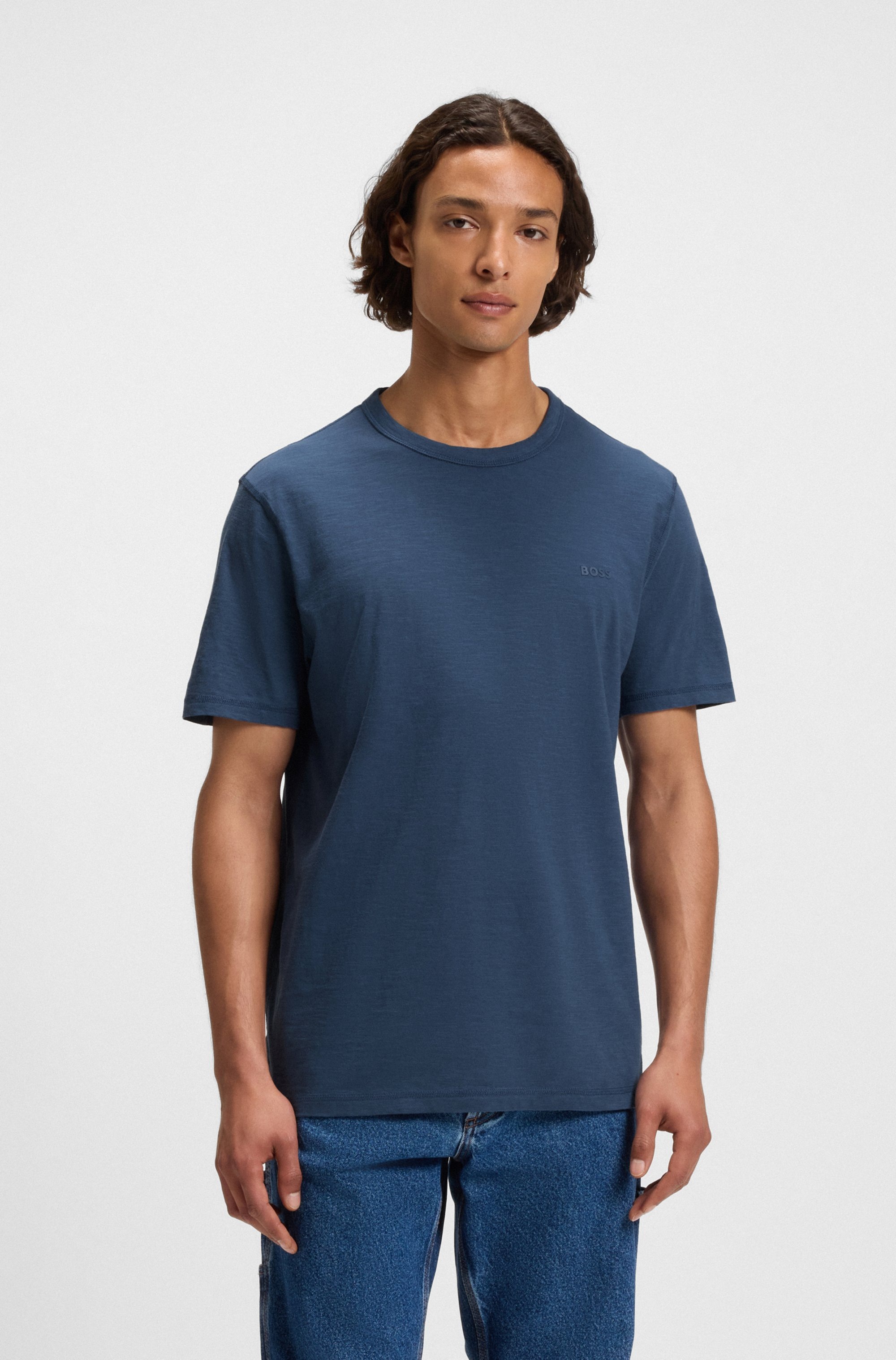 BOSS ORANGE T-Shirt "Tegood" Rundhalsausschnitt, Regular Fit, Logoschriftzu günstig online kaufen