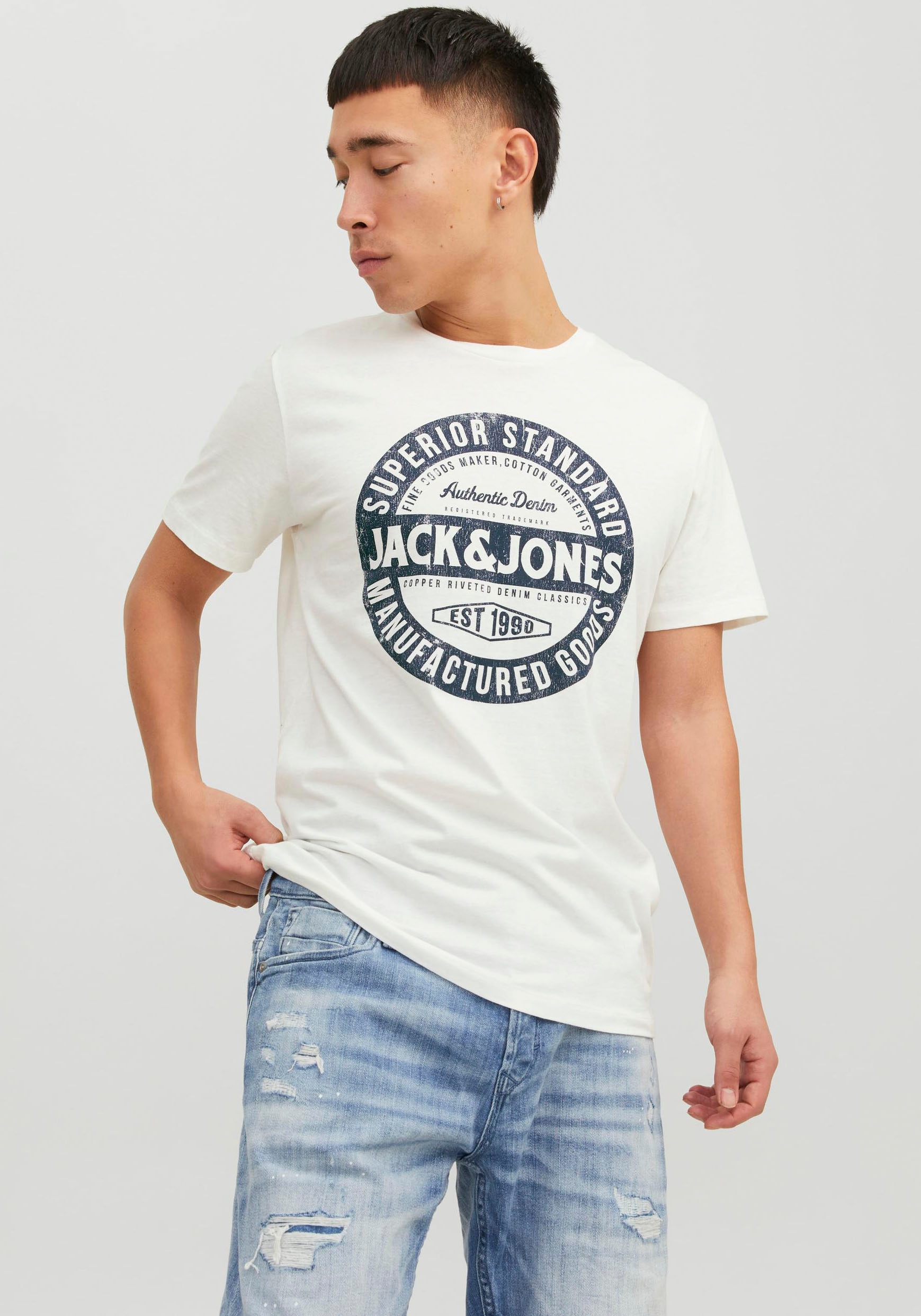  Jack & Jones Palaidinė apvalia iškirpt...