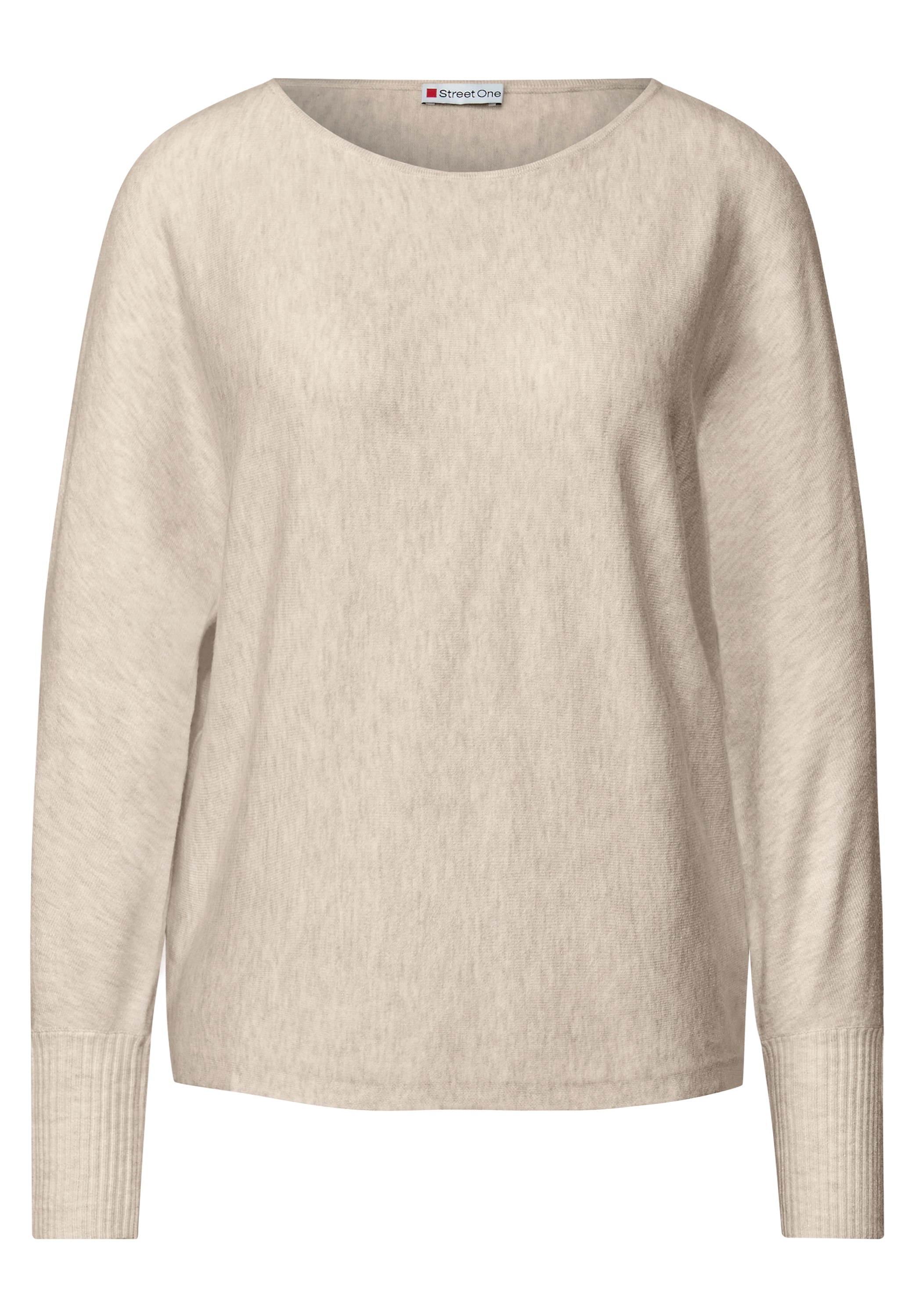 STREET ONE Strickpullover, mit Rippbündchen