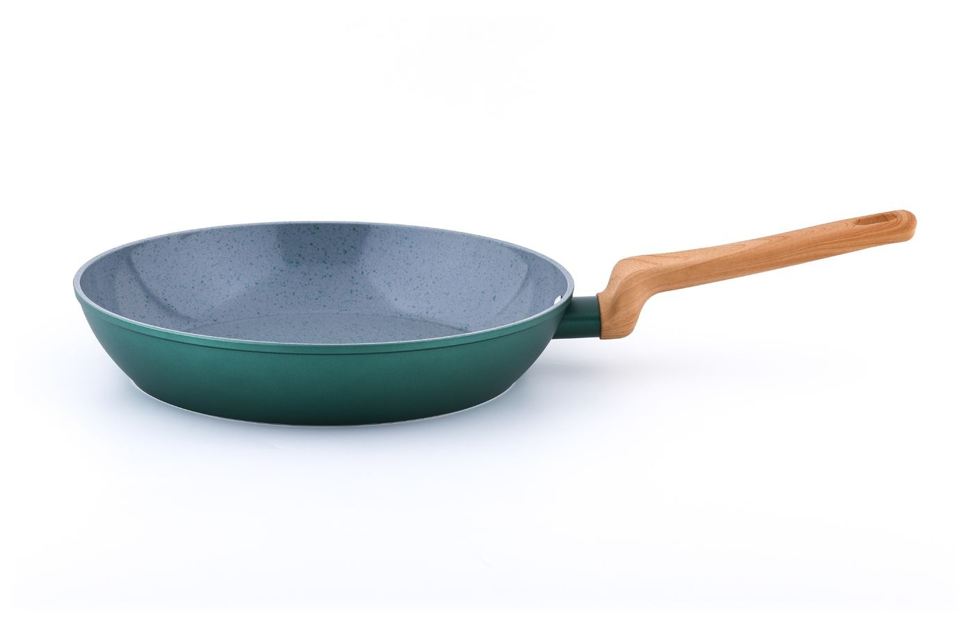 CS Koch-Systeme Bratpfanne »PURE, antihaftbeschichtet, grün« Aluminium 1 tlg. antihaftbeschichtet