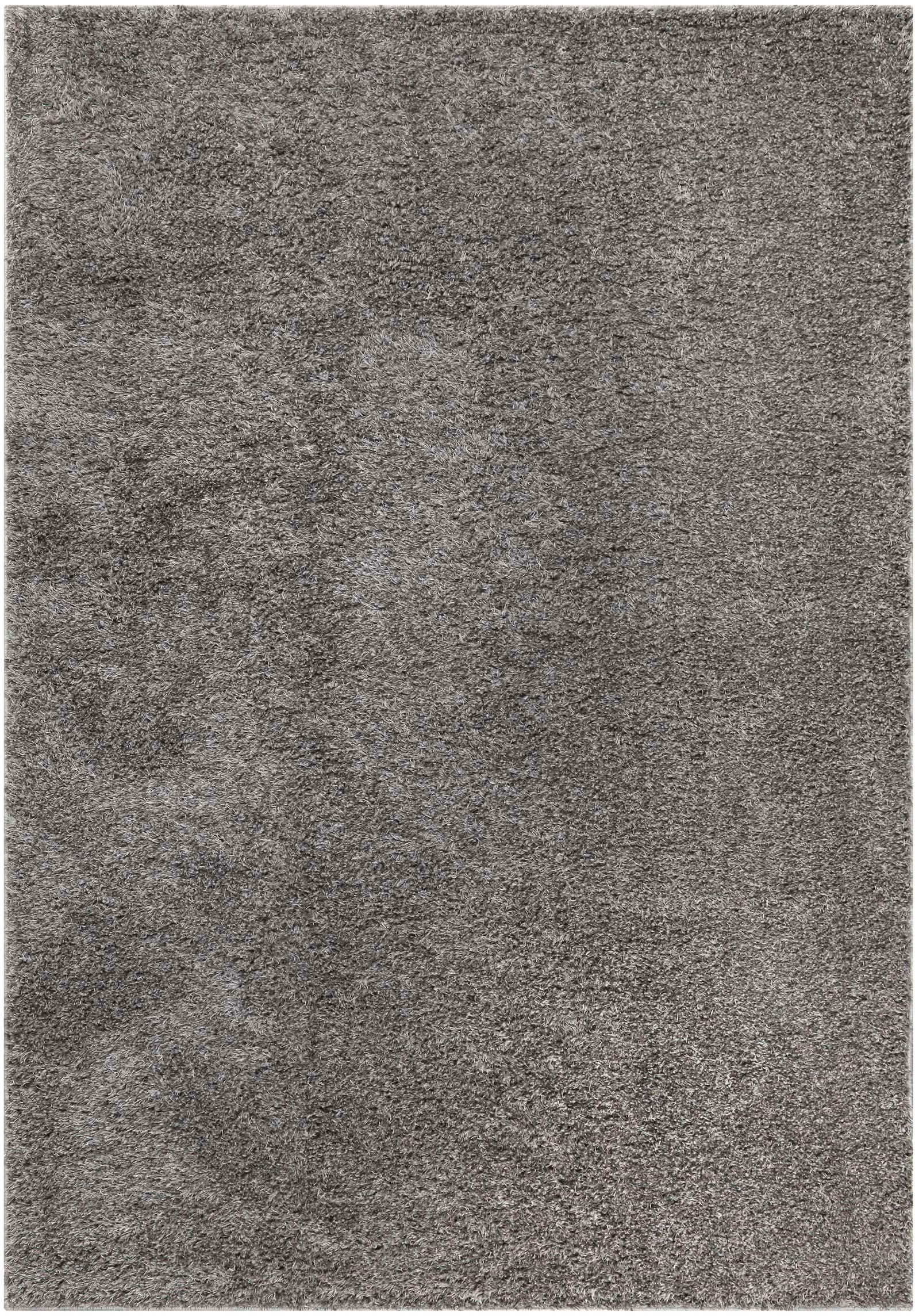 Hochflor-Teppich OTTO HOME "Nickolas, auch als Läufer erhältlich", grau, B:160cm H:30mm L:225cm, Polypropylen, Teppiche, Langflor, Shaggy, weicher Hochflor, uni farben, mit Glanz, Wohnzimmer 3