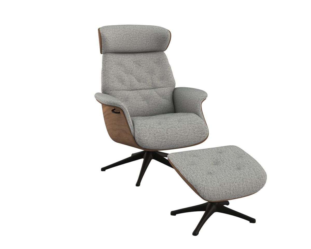 FLEXLUX Relaxsessel "Volden Fernsehsessel, verstellbarer Rücken- & Kopfstüt günstig online kaufen