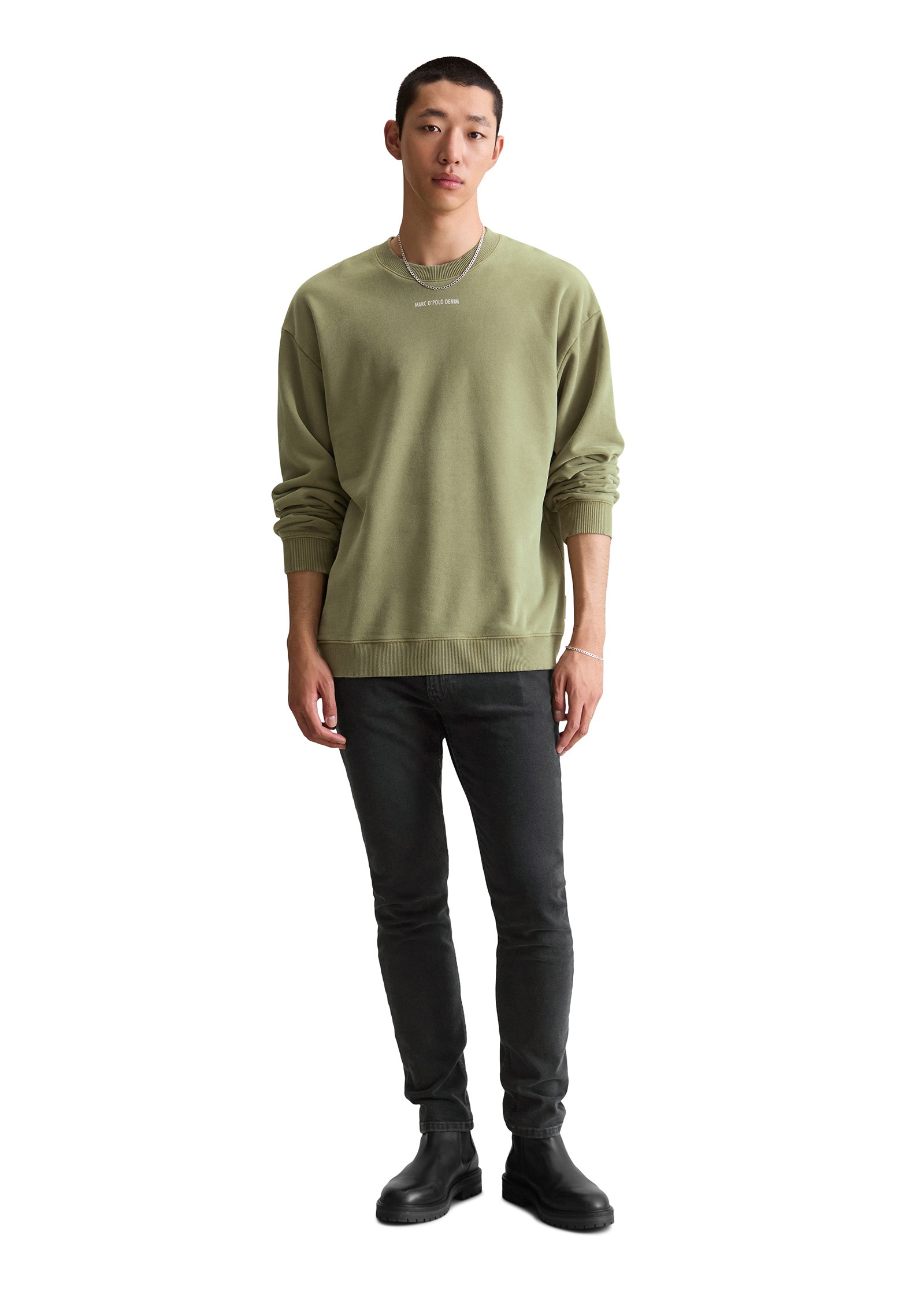 Marc O'Polo DENIM Sweatshirt »aus soft-touch Bio-Baumwolle«
