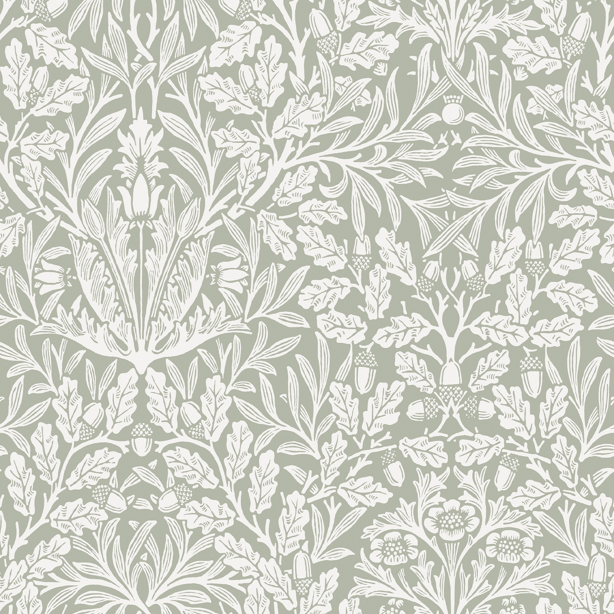 WILLIAM MORRIS AT HOME Vliestapete »Acorn«, Motiv, Design Tapeten