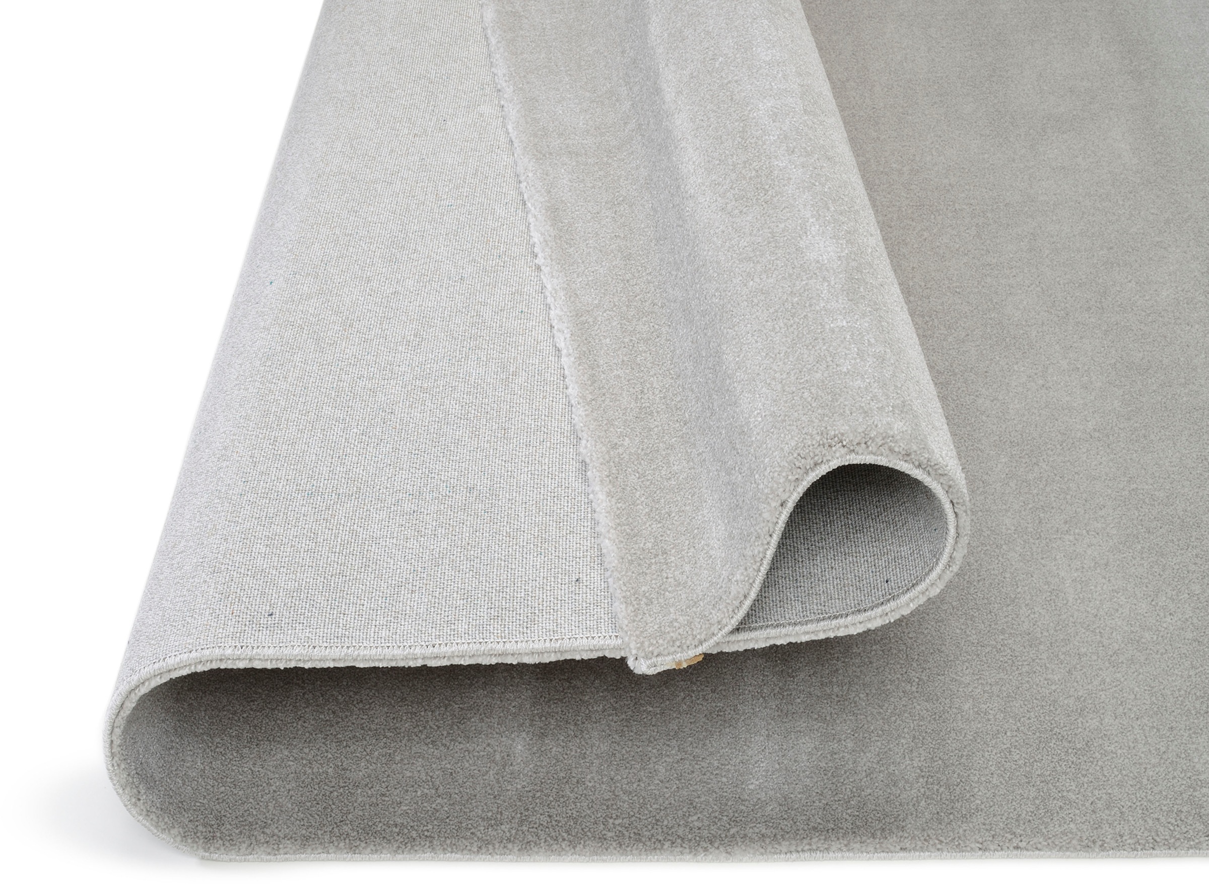 Teppich OCI DIE TEPPICHMARKE "MELIRA", silber (silberfarben), B:200cm H:13mm L:250cm, Polypropylen, Teppiche, Teppich, robuster strapazierfähiger dichter Kurzflor, Wohnzimmer 3