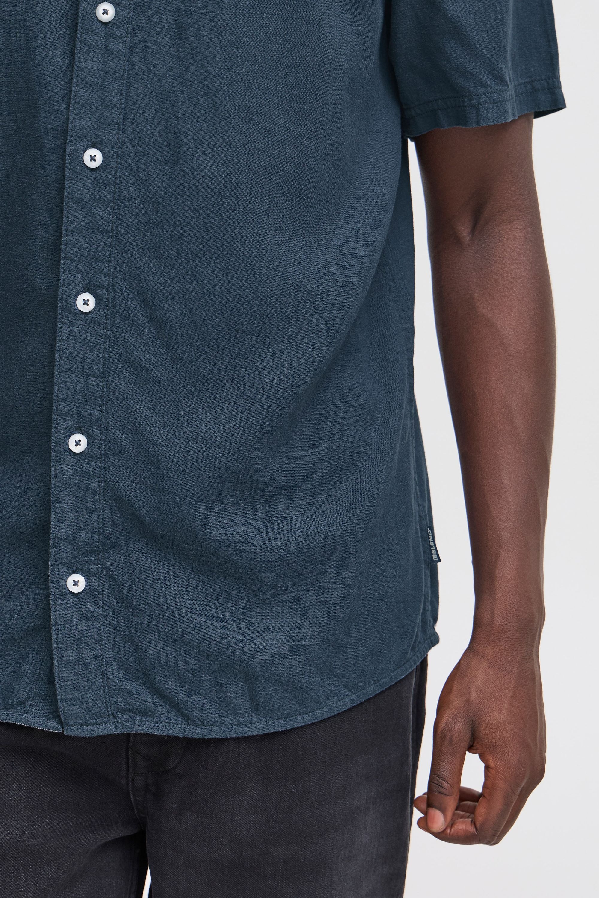 Blend Kurzarmhemd »Kurzarmhemd BHBOBBY Shirt mandarin ss«
