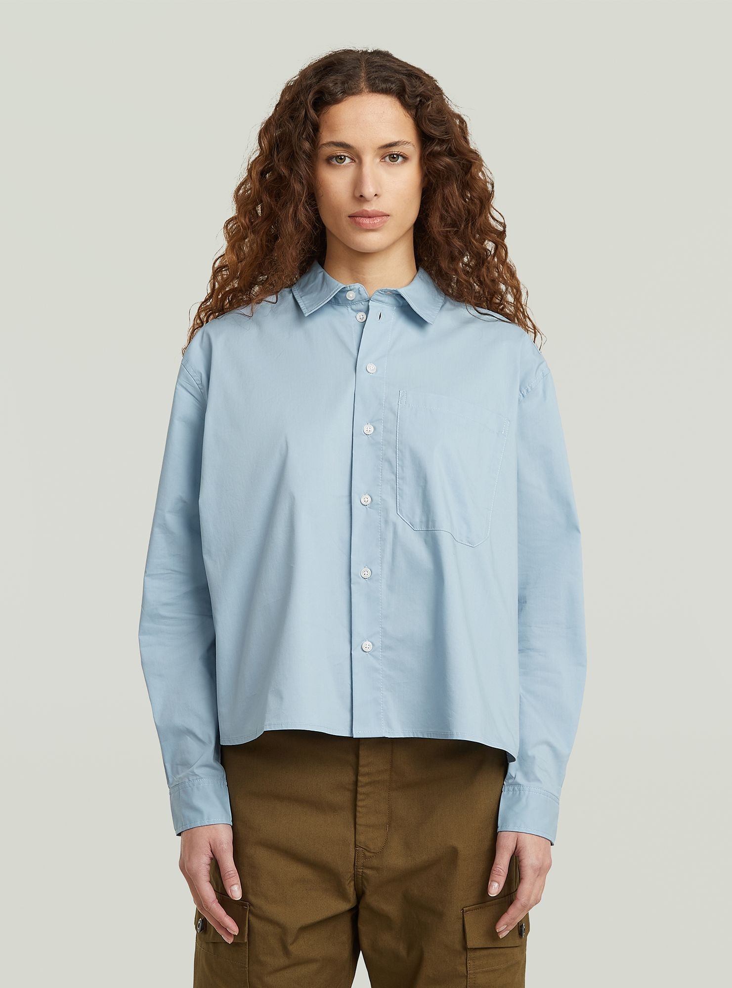 G-STAR Langarmshirt "One Pocket Regular Hemd" günstig online kaufen