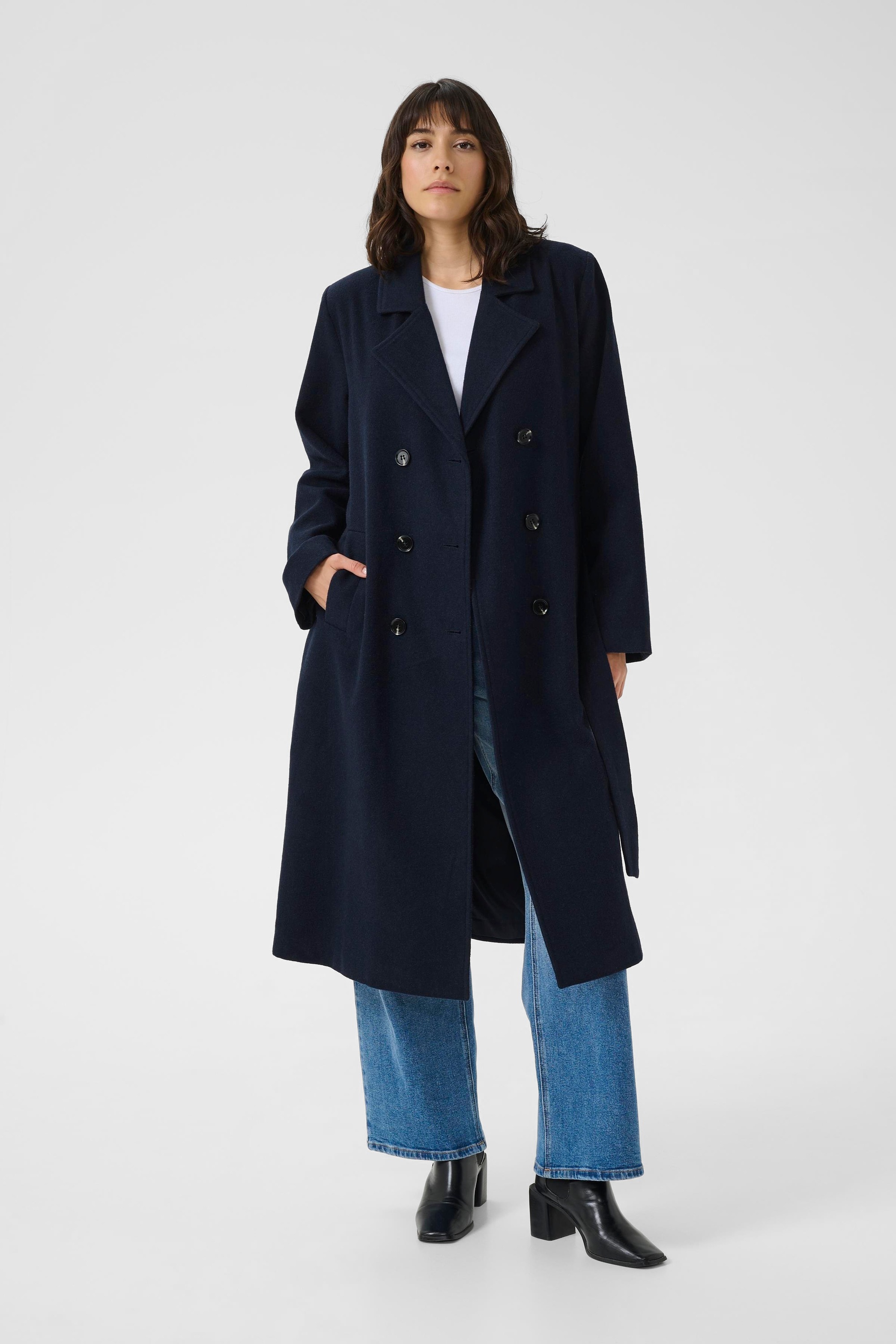 KAFFE Wintermantel »Damen Jacke KAfanny«