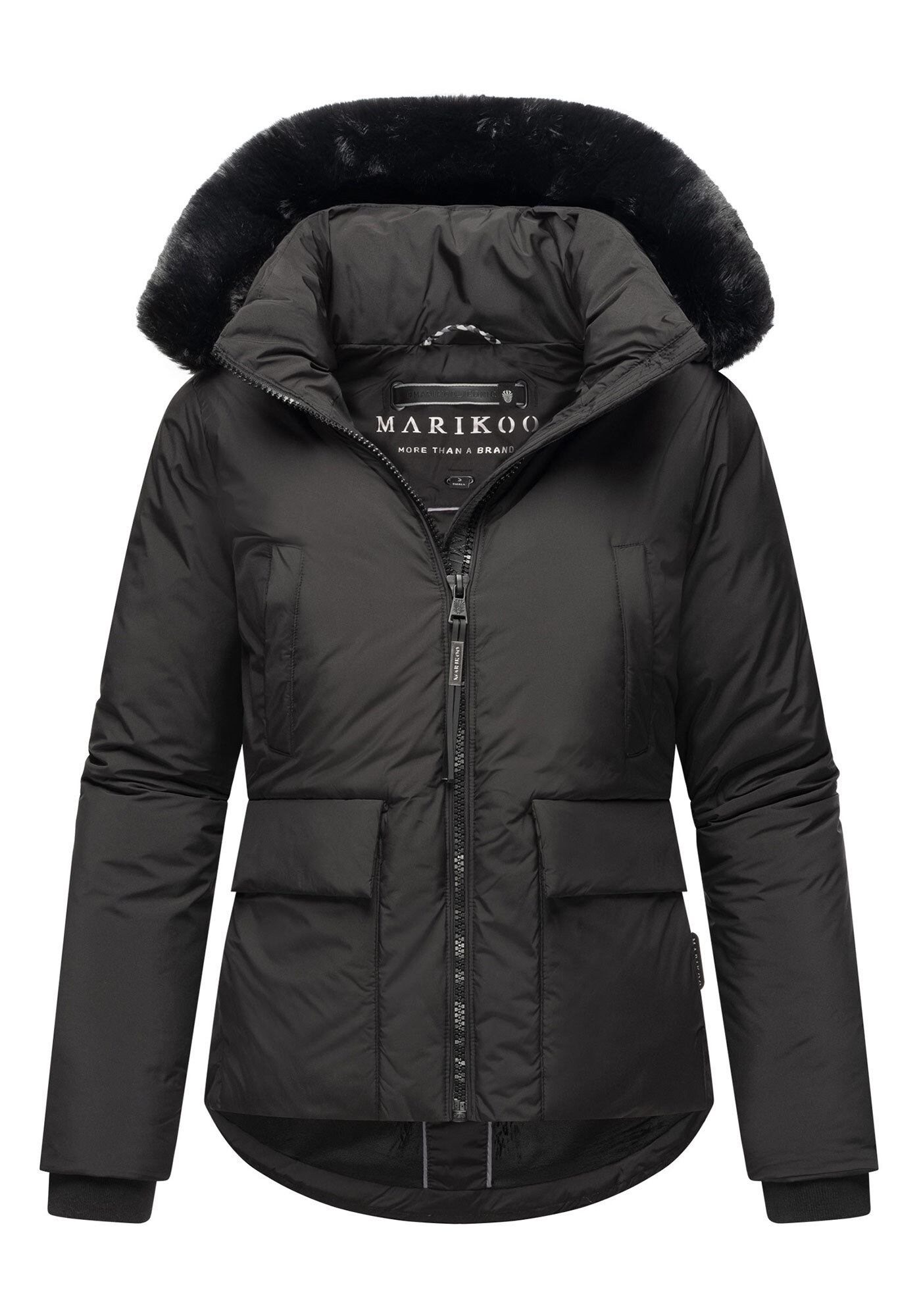 Marikoo Winterjacke »Morinaa«, mit großer Kapuze