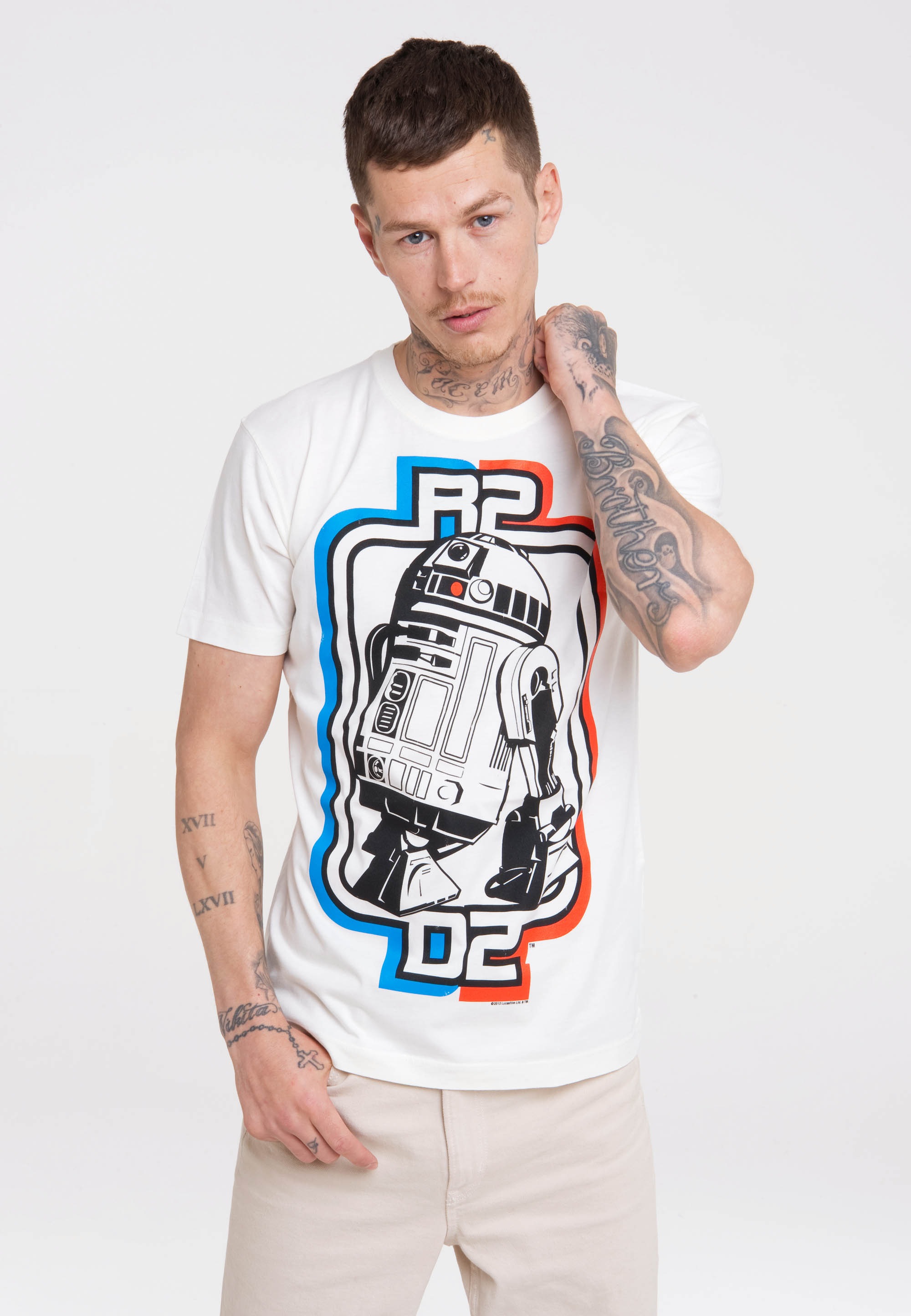 LOGOSHIRT T-Shirt »Star Wars« mit coolem Frontprint