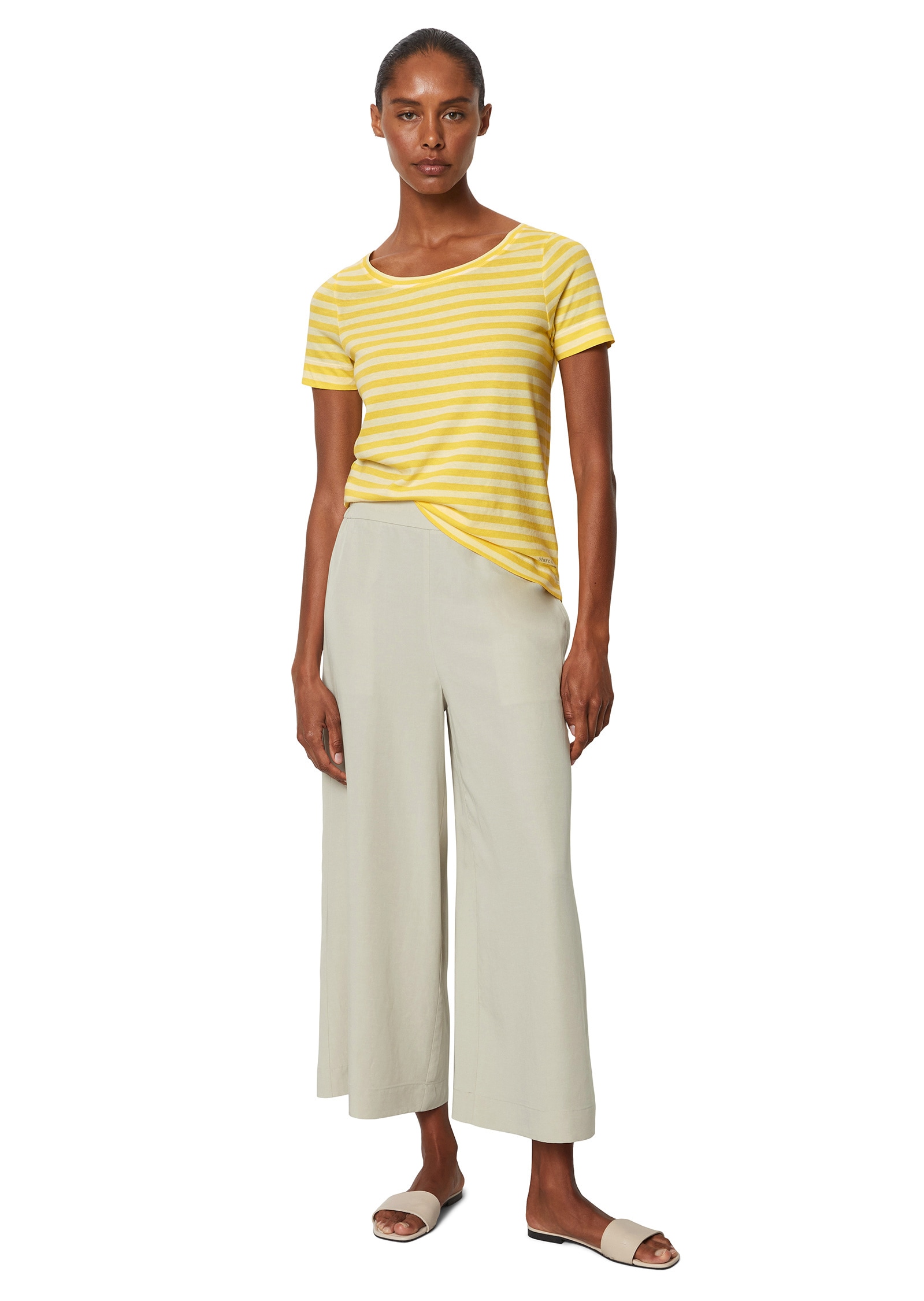 Marc O'Polo T-Shirt »mit Ballerina-Ausschnitt«